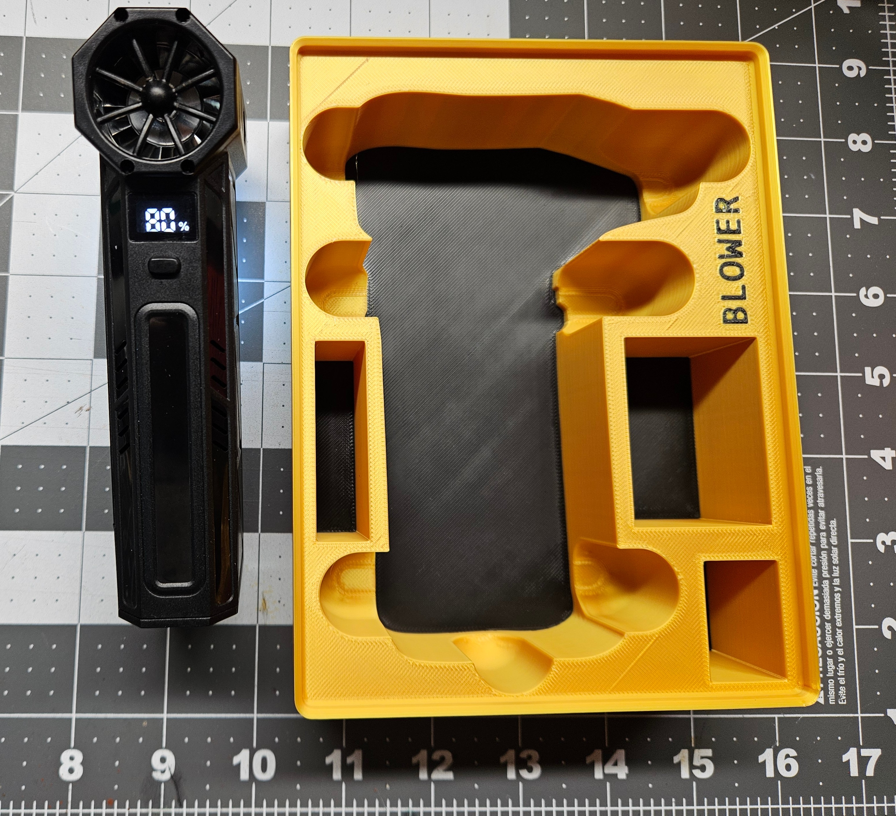 Miniatura 4 do modelo 3D Mini Blower Gridfinity