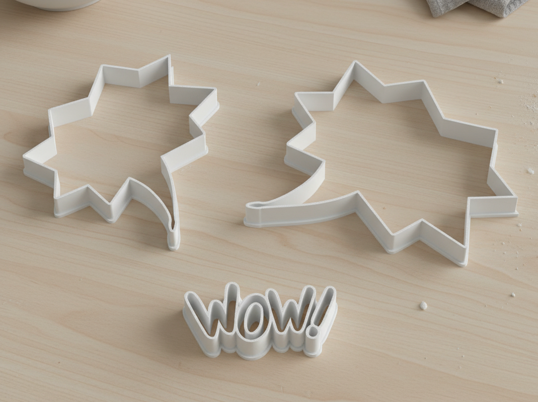 WOW! Comic Book Effect Cookie Cutter