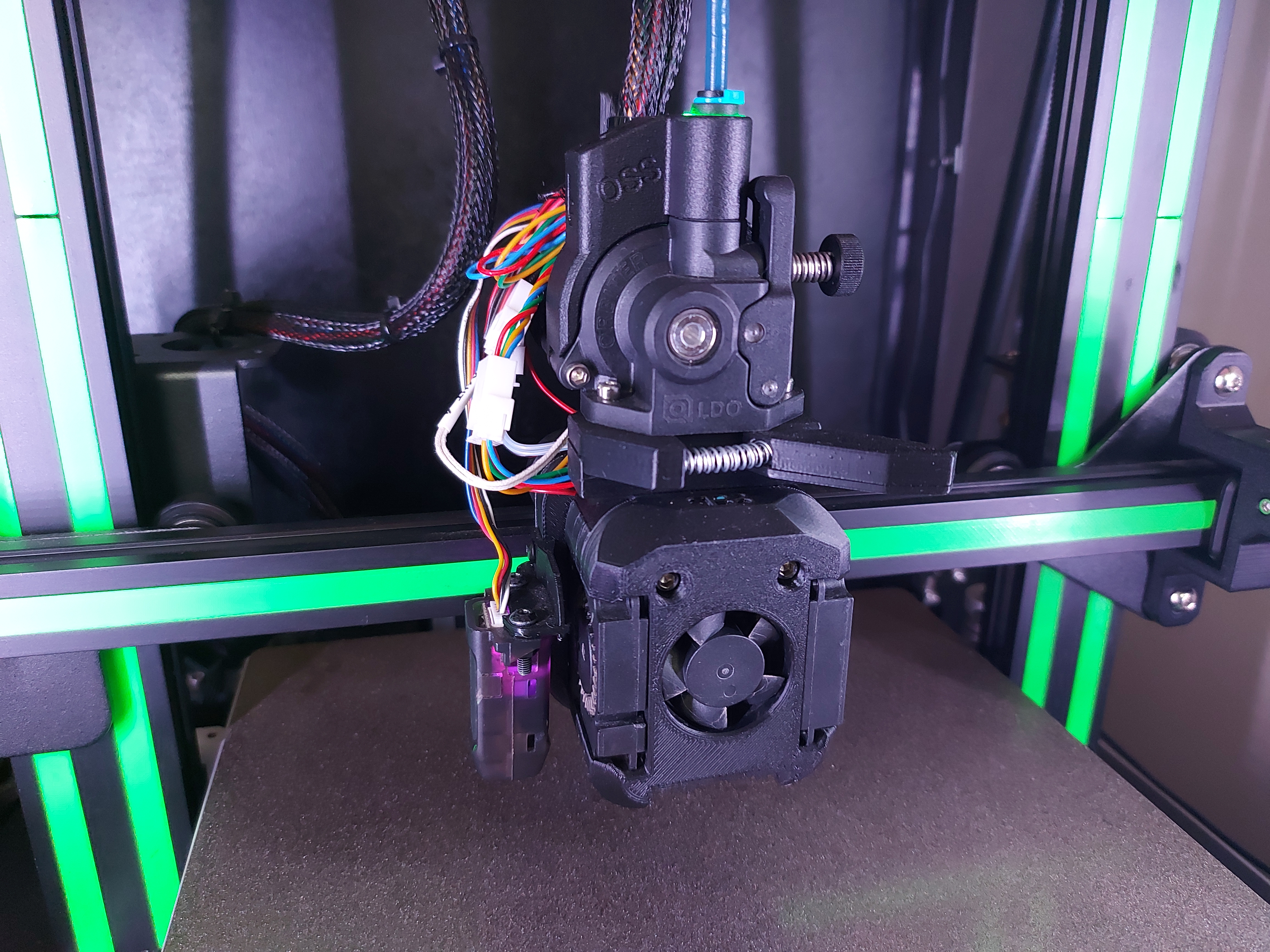 Dragon Burner Filament Cutter using an Orbiter V2.0 RH 3D model