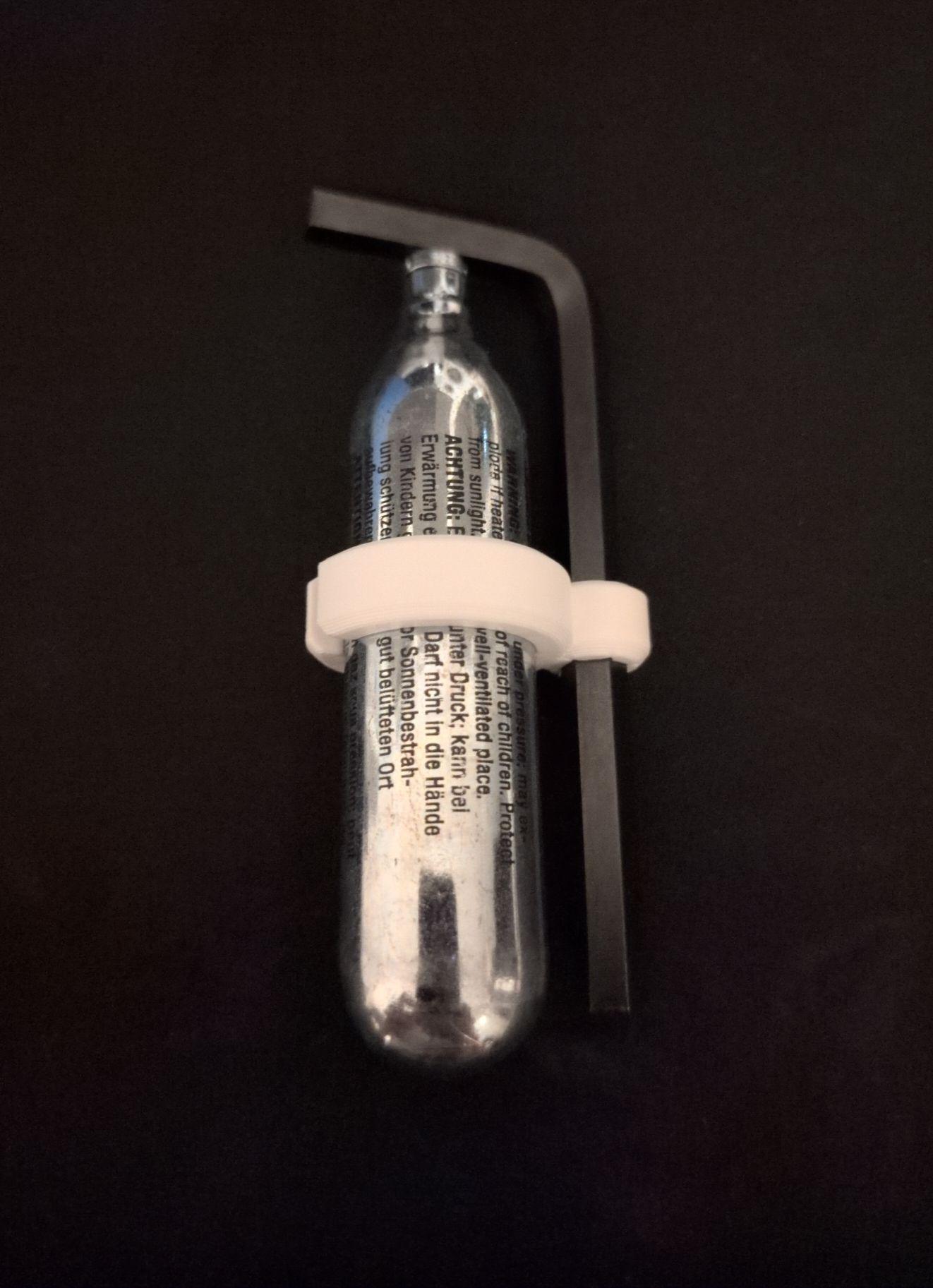 CO2 Cartridge + Hex Key Holders