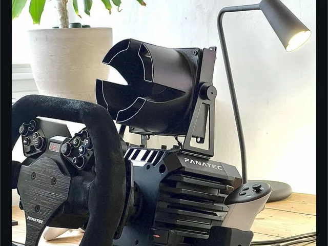 Fanatec CSL DD Top Mount for Noctua NV-FS1 (WindSim Mono Fan Setup)