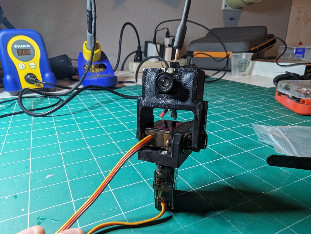 Camera Pan and Tilt for FPV Remix