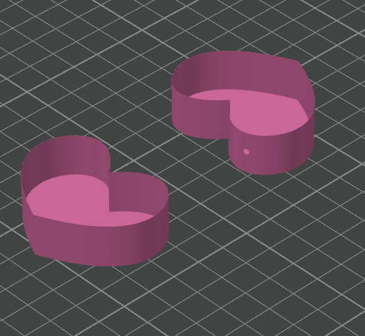 heart shaped soap/candle mold.
