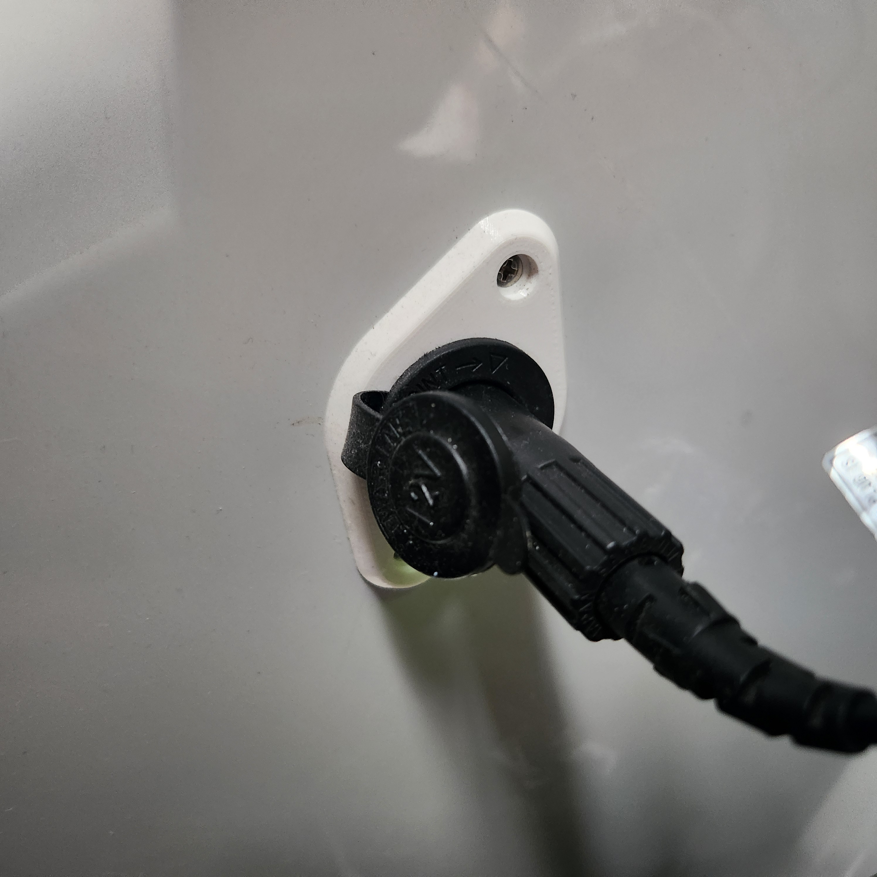 12V Socket Surface Mount Surround