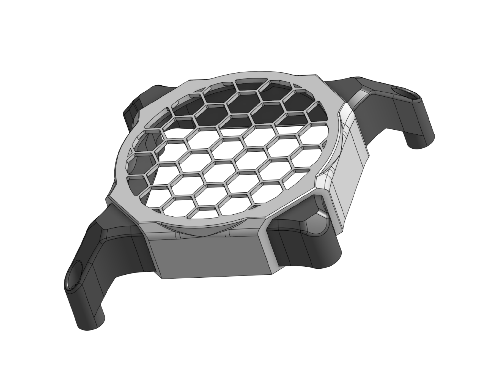 K1 Max Main board fan mount - In TPU for noise dampening