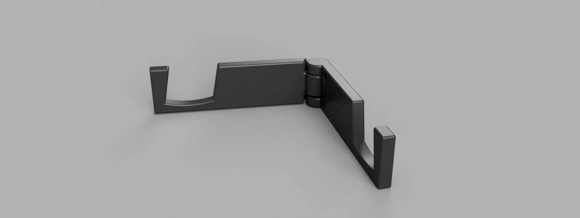 simplistic print in place phone stand