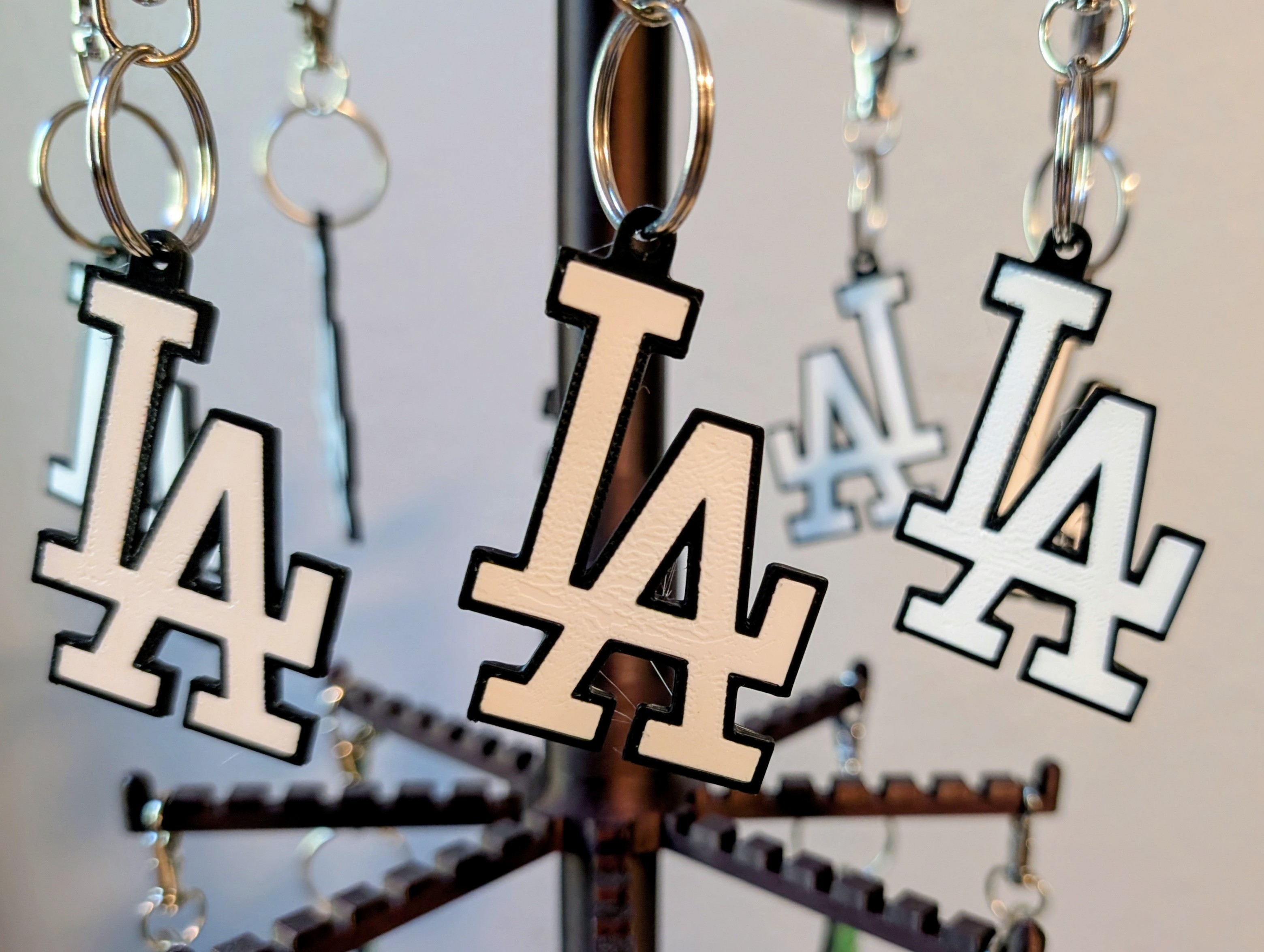 LA Logo Keychain - Print and Sell