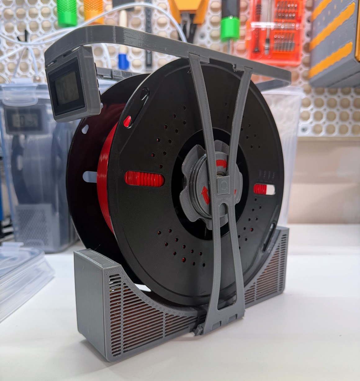 Retracting Cereal Drybox