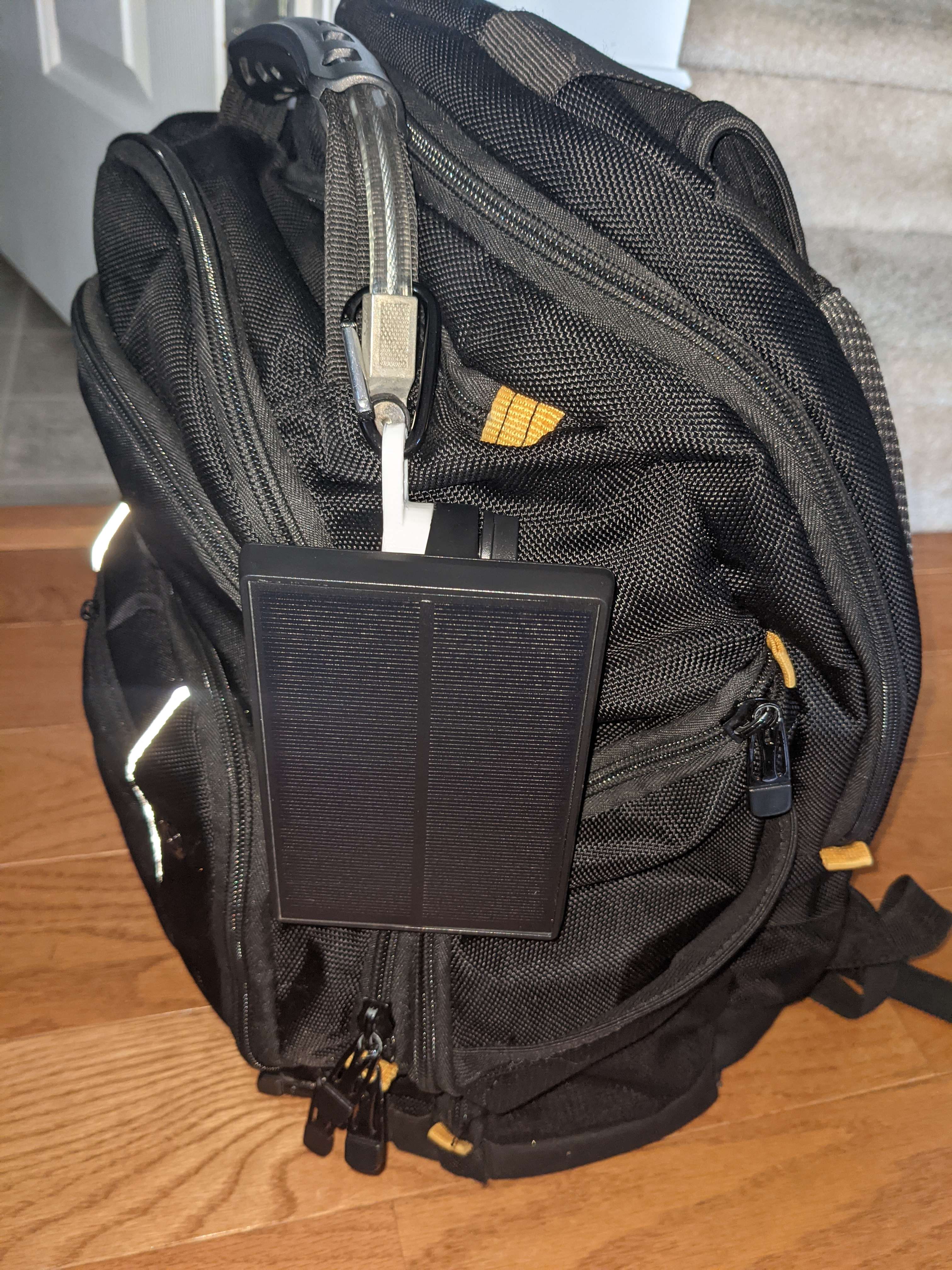 Solar Breeze Backpack Mesh Node