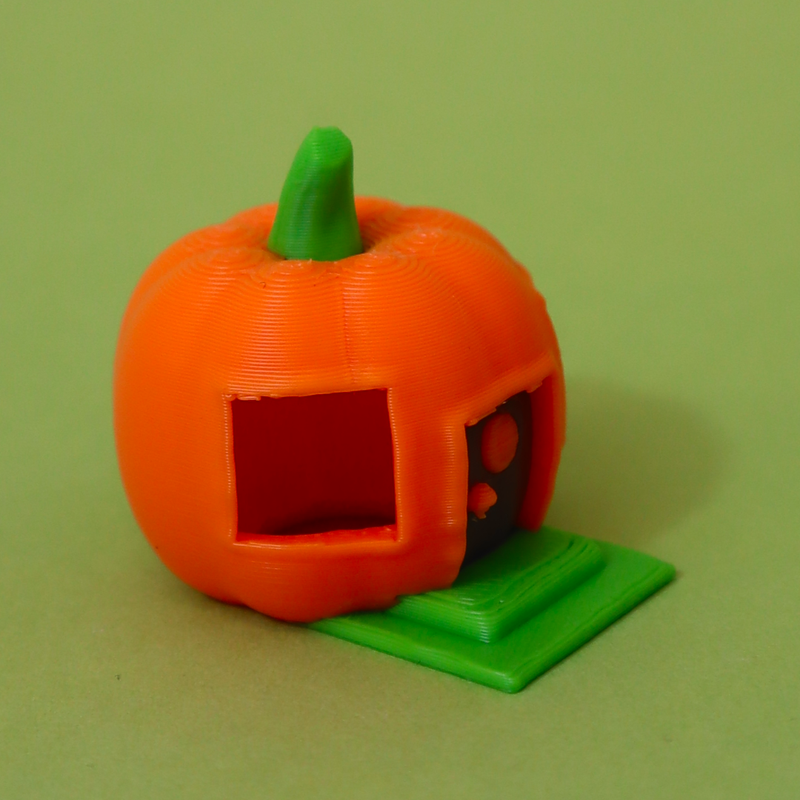 Pumpkin Glow House by ClarasLittleArtworks | Download free STL model ...