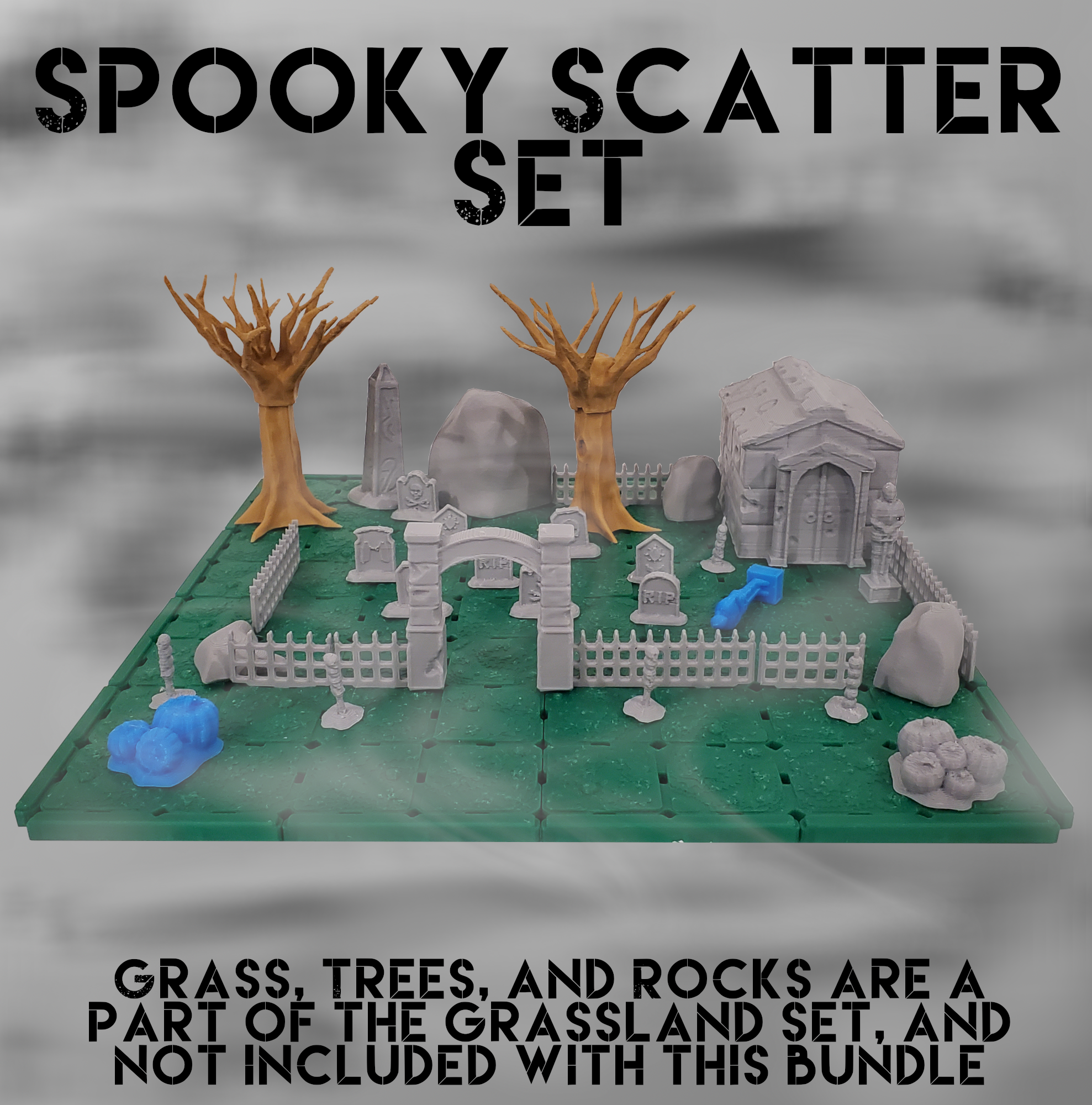 Spooky Scatter Terrain Set - Official DungeonFab Release