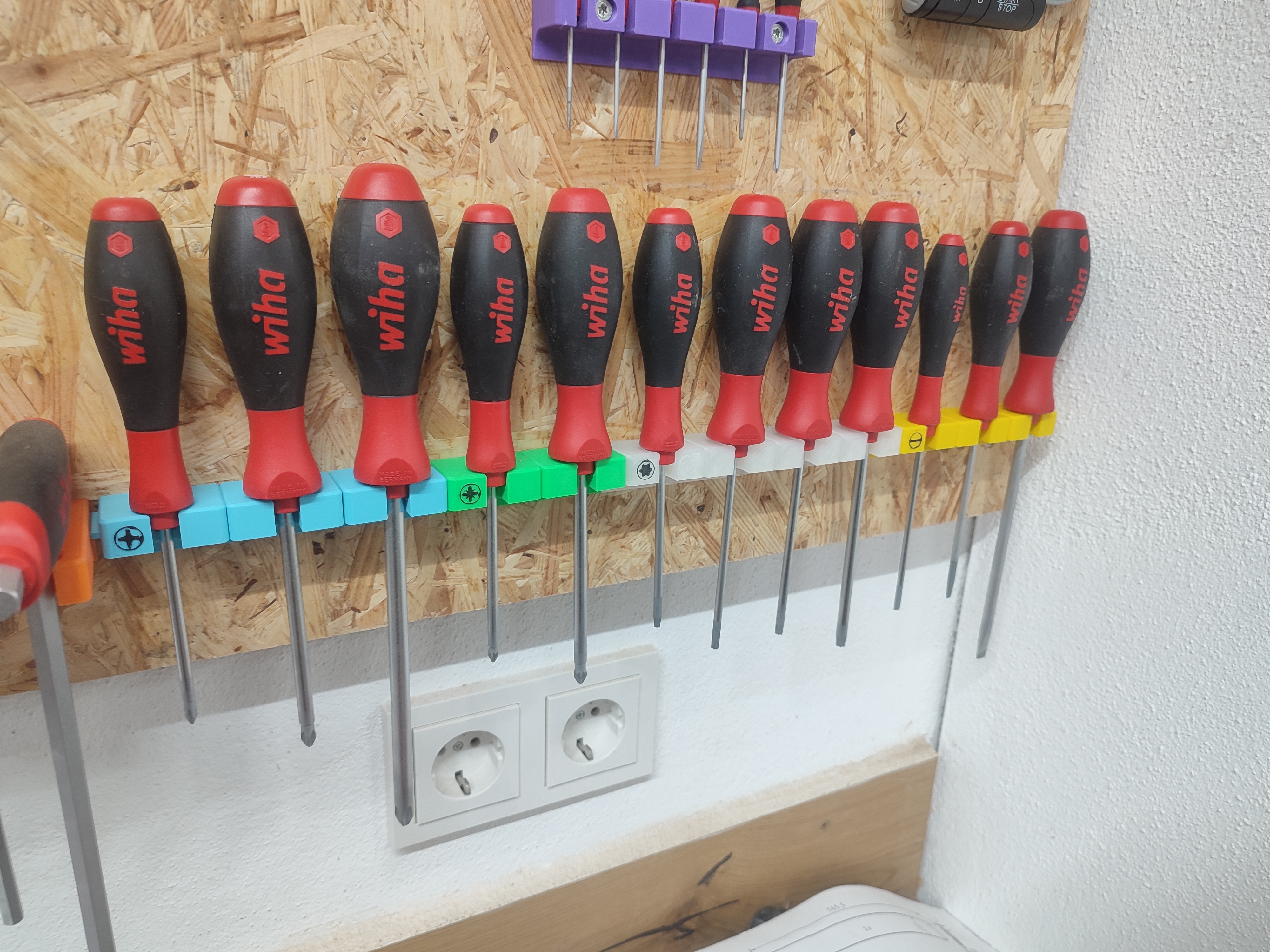 Wiha SoftFinish screwdriver holder - expandable