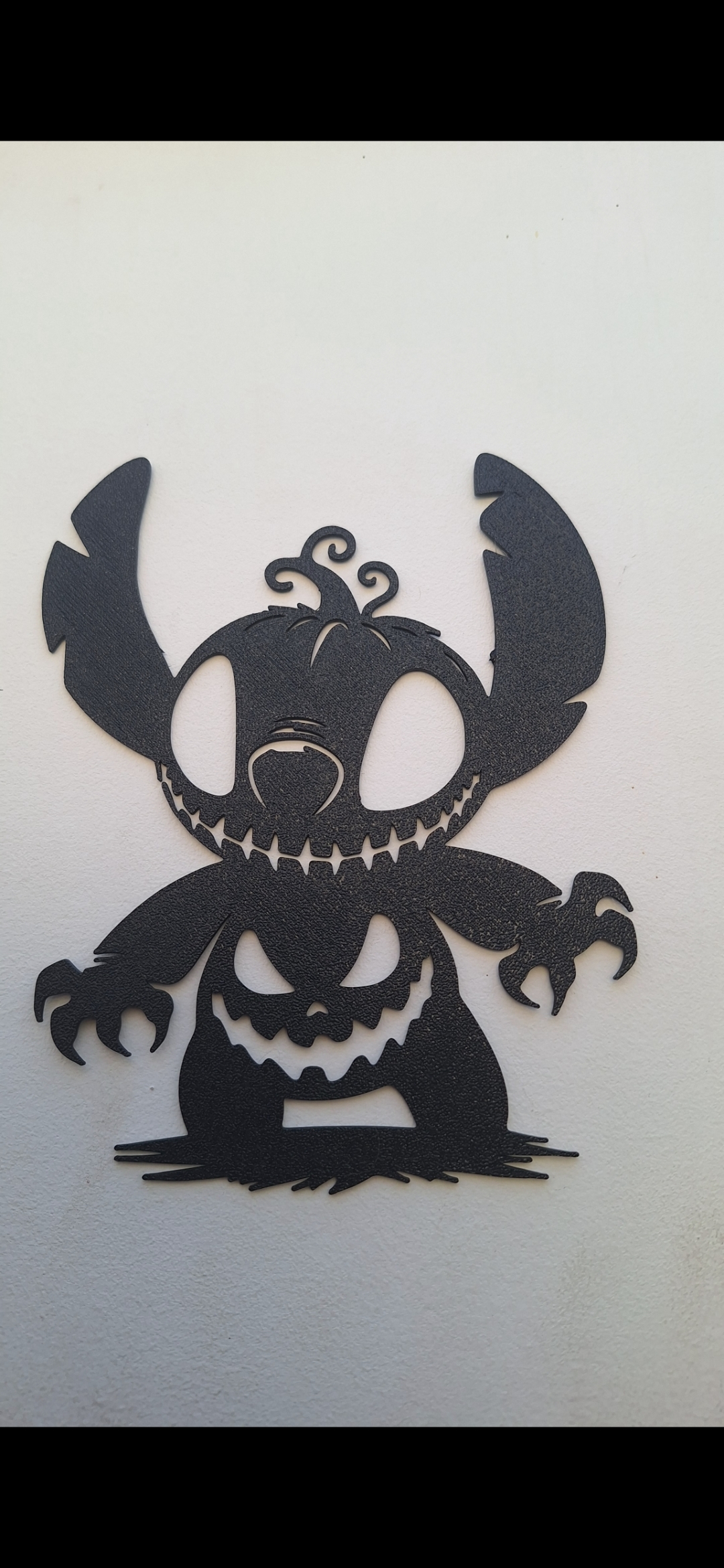 Stitch Halloween wall art