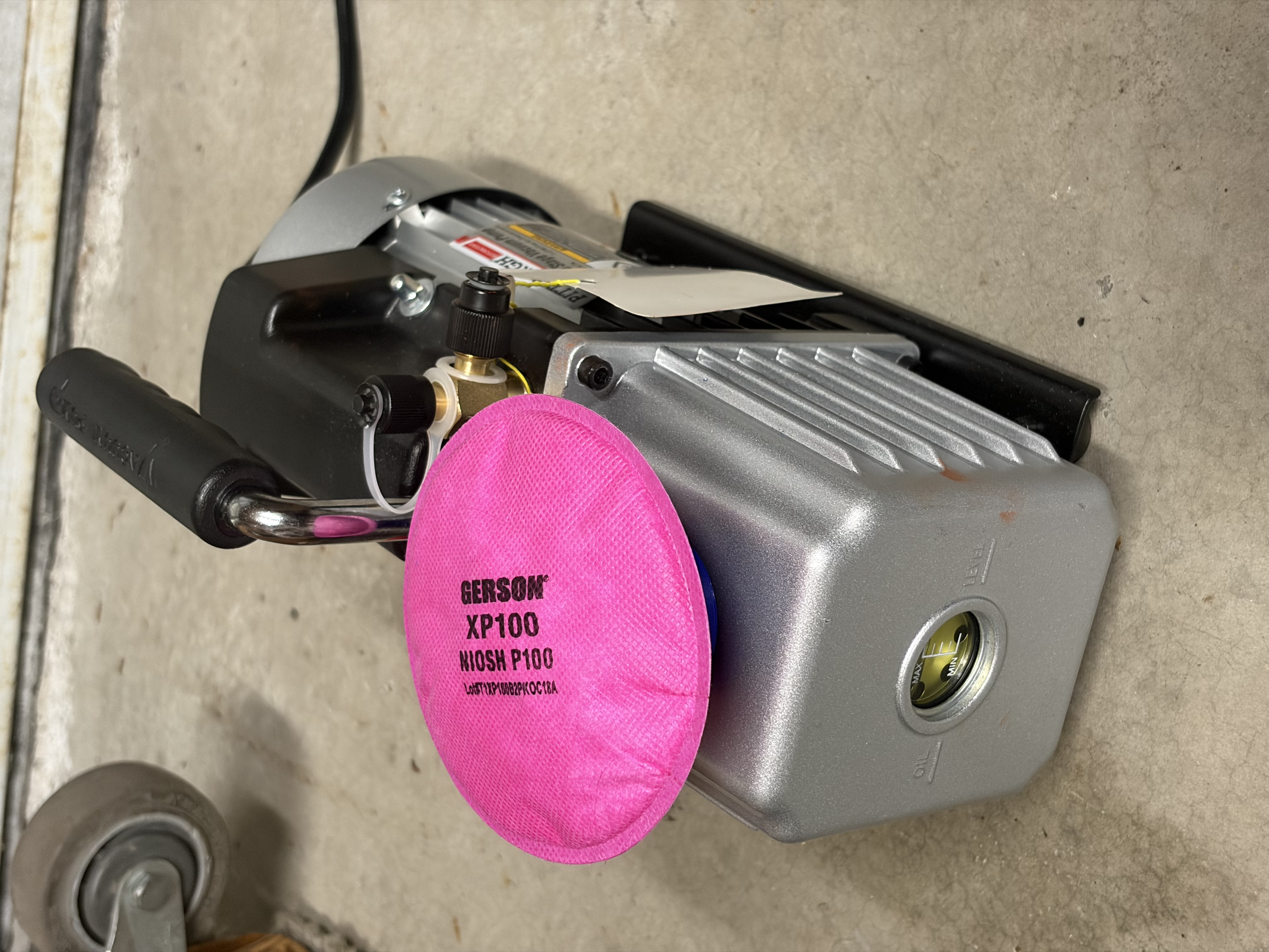 GERSON Respirator Adaptor for Vacuum Pump