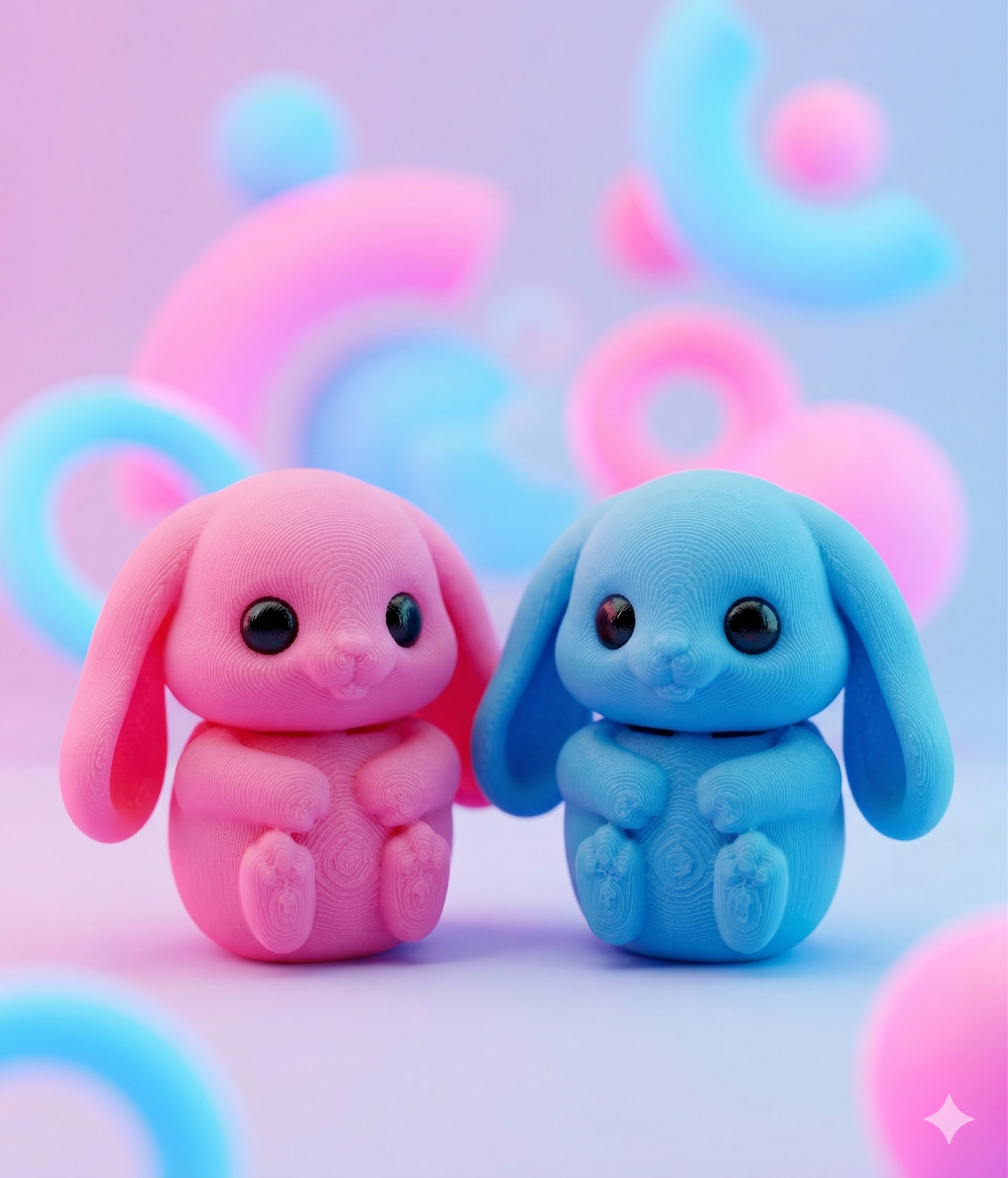 Flexi bunny 3D model