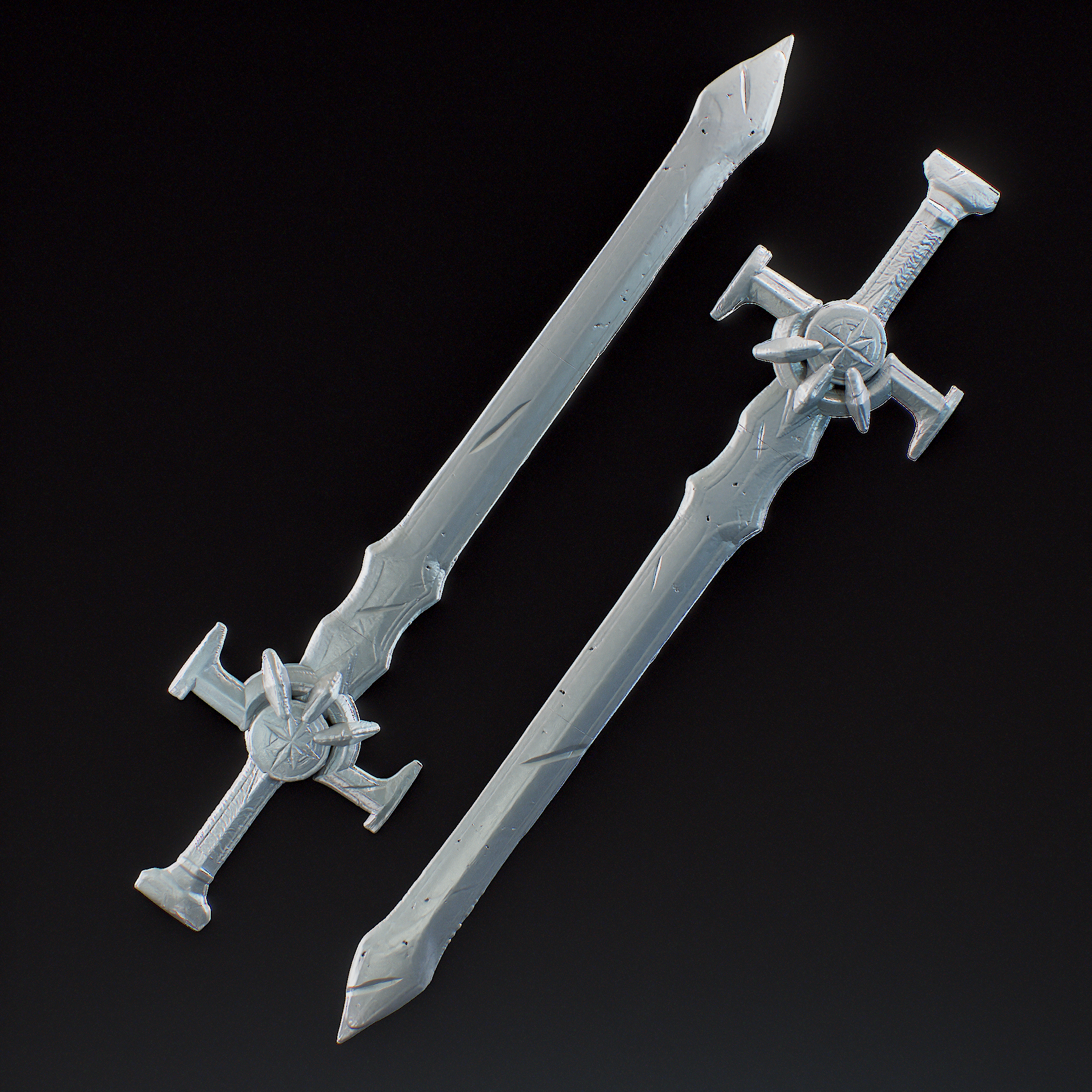 Sentinel Sword from Doom The Dark Ages - Espada centinela de Doom The Dark Ages