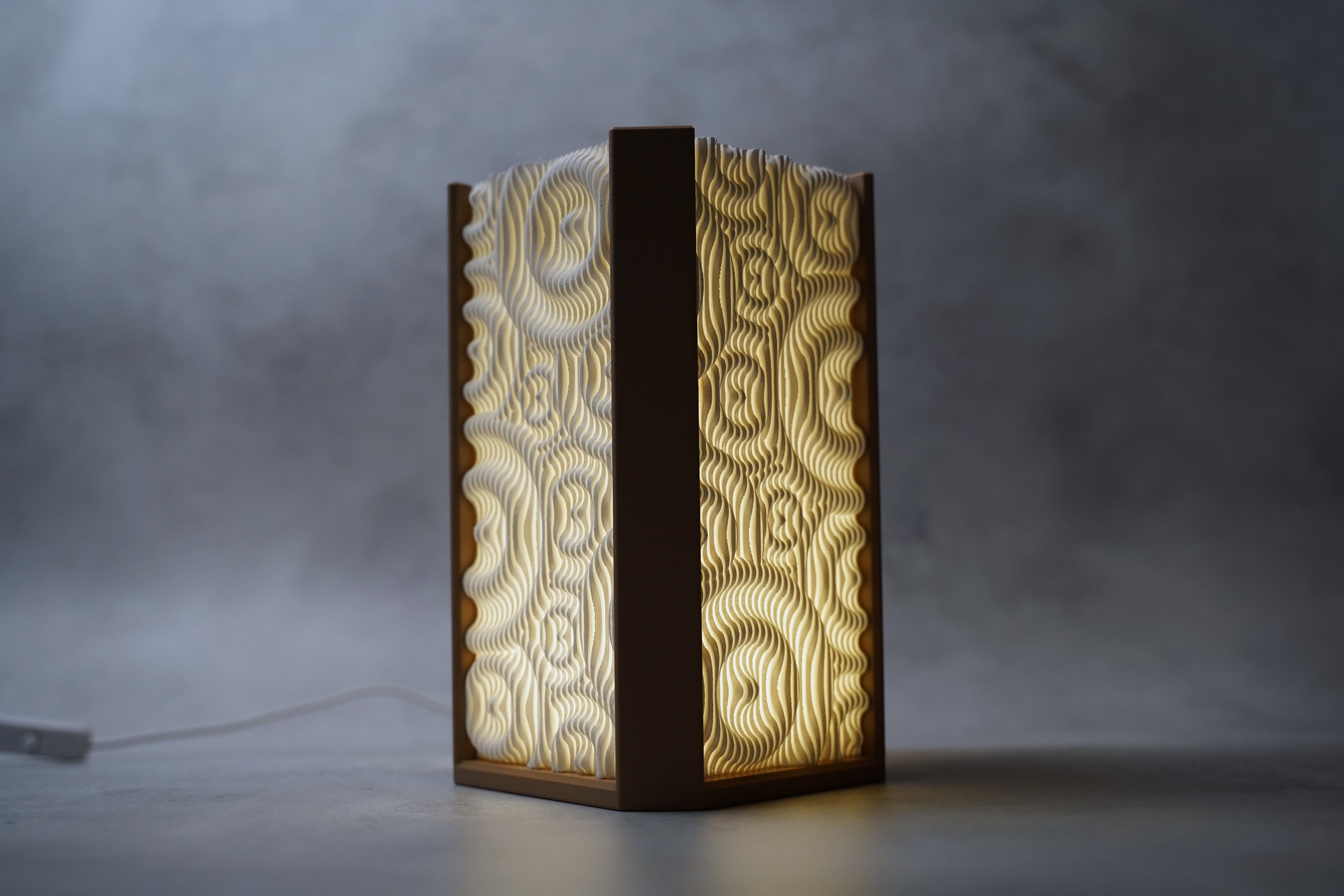 Ripple Panel Lamp