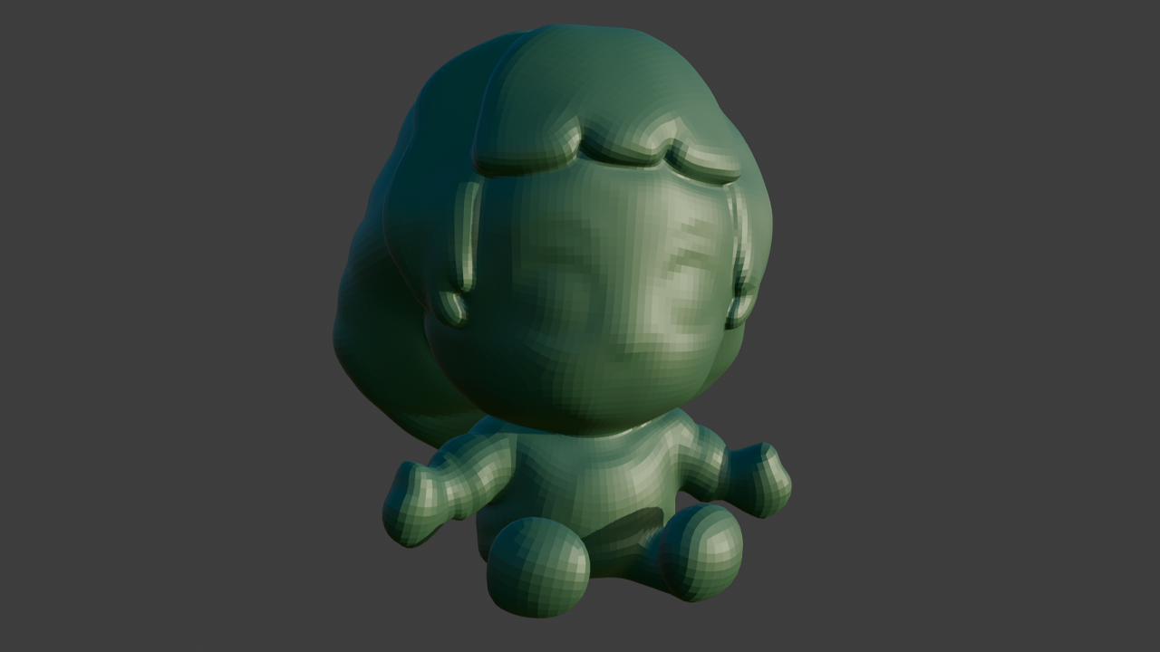 Milk Outside a bag of milk Plushie by Makeship high Poly and ready to print