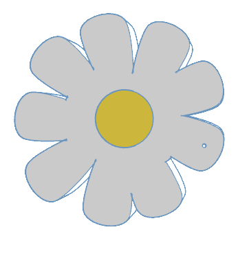 Daisy pendant/earing