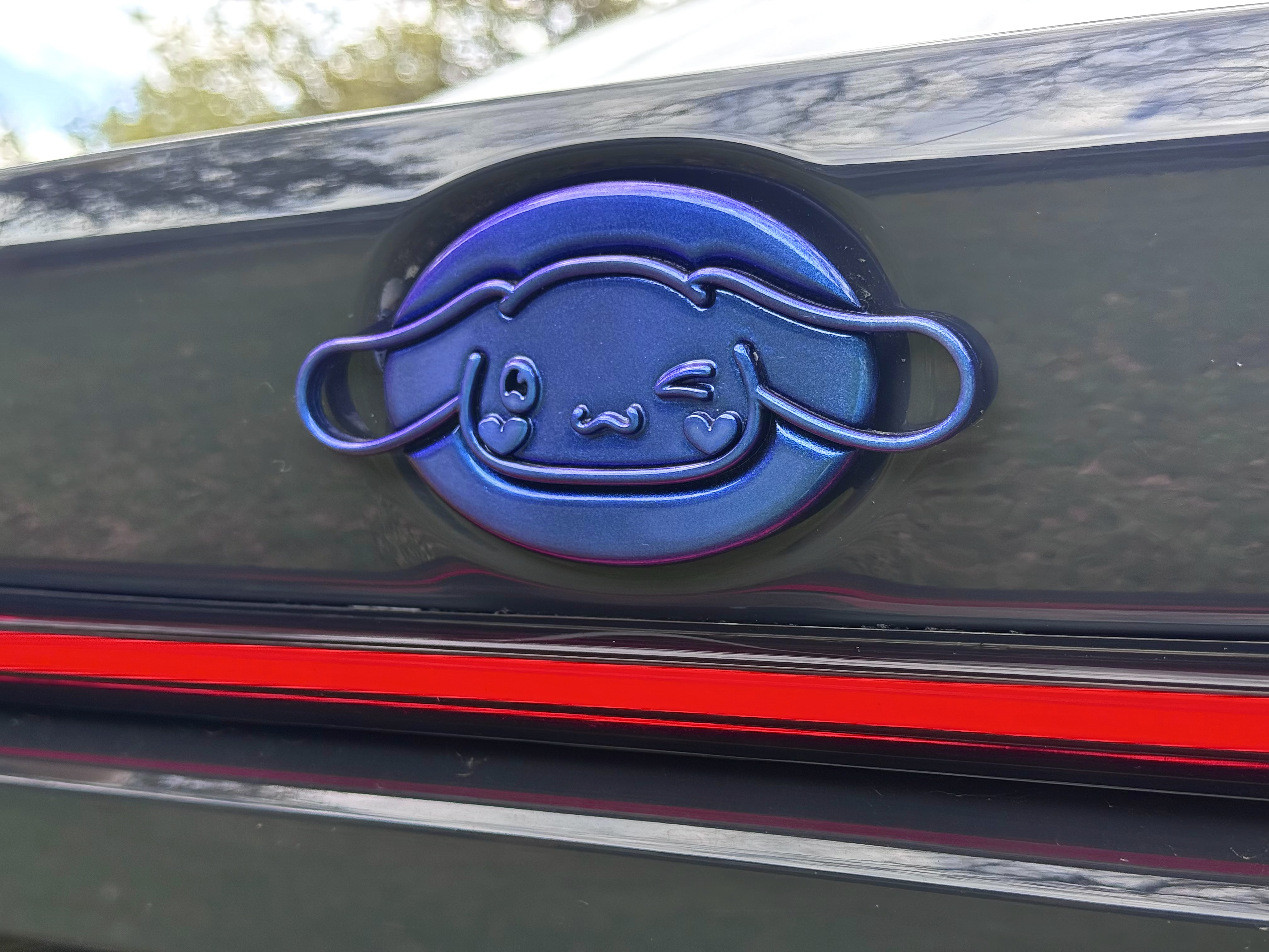 Custom Cinnamoroll Car Emblem V2