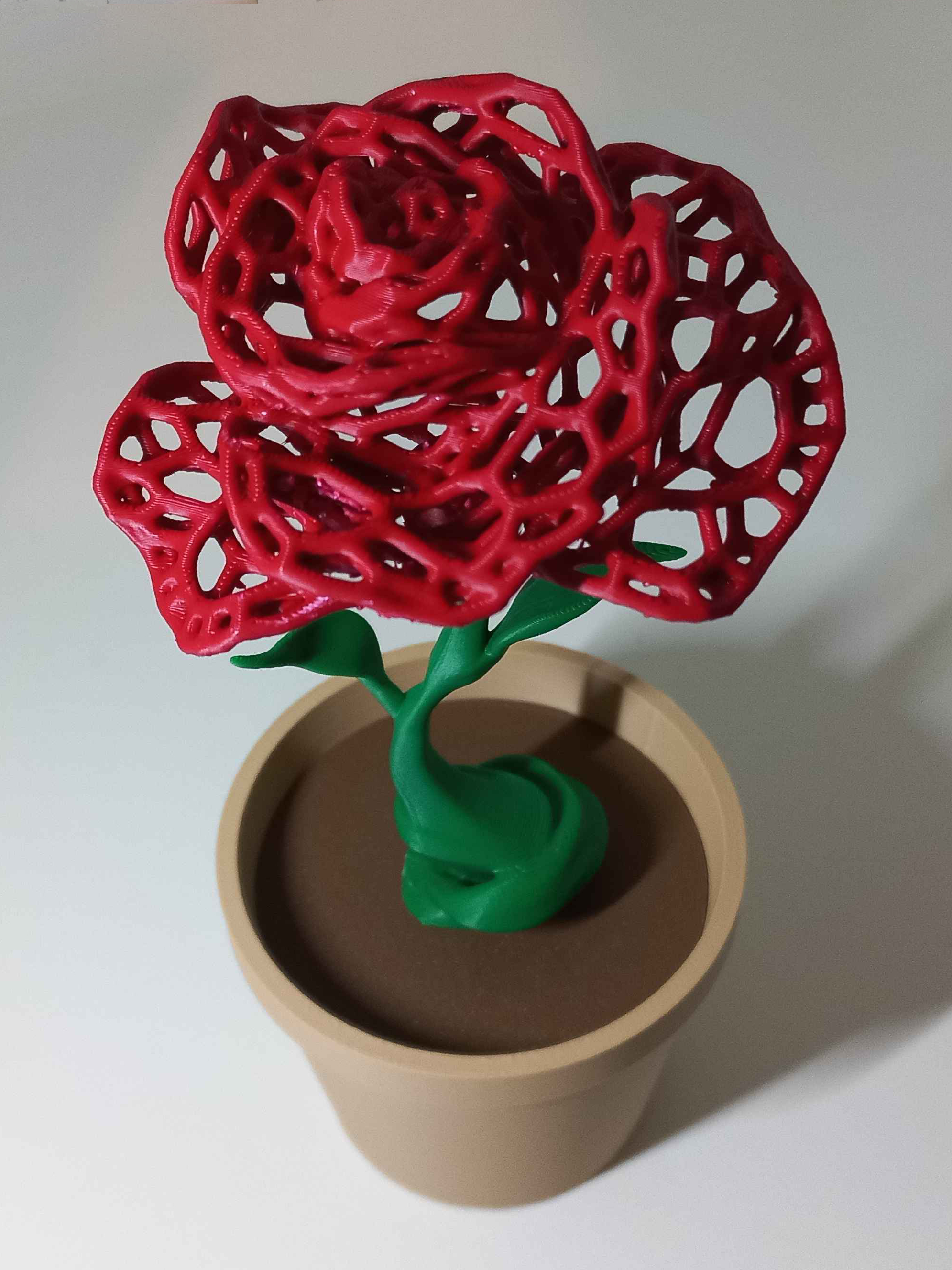 Multi Part Voronoi Rose — miniatura 2