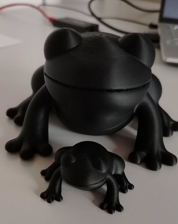 Chubby Frog 3 Times bigger