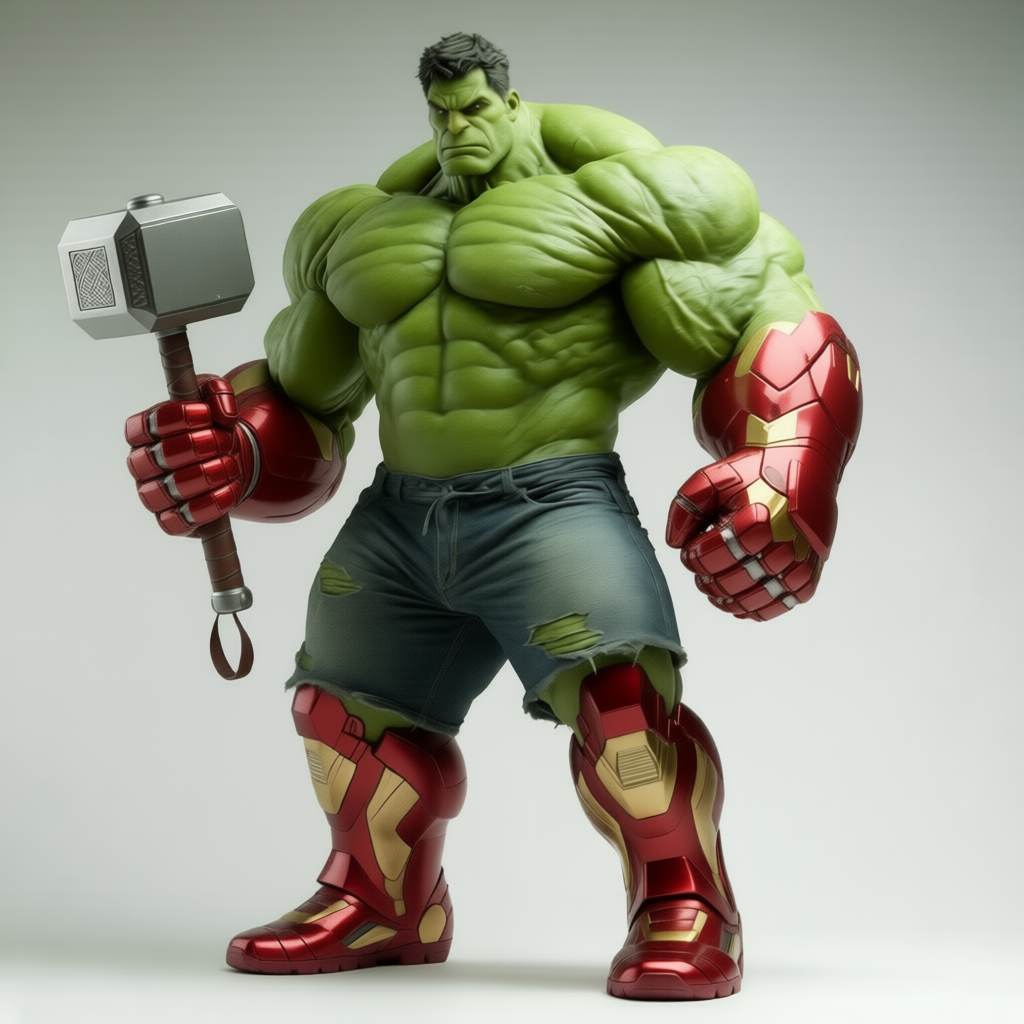Hulk + IronMan + Thor