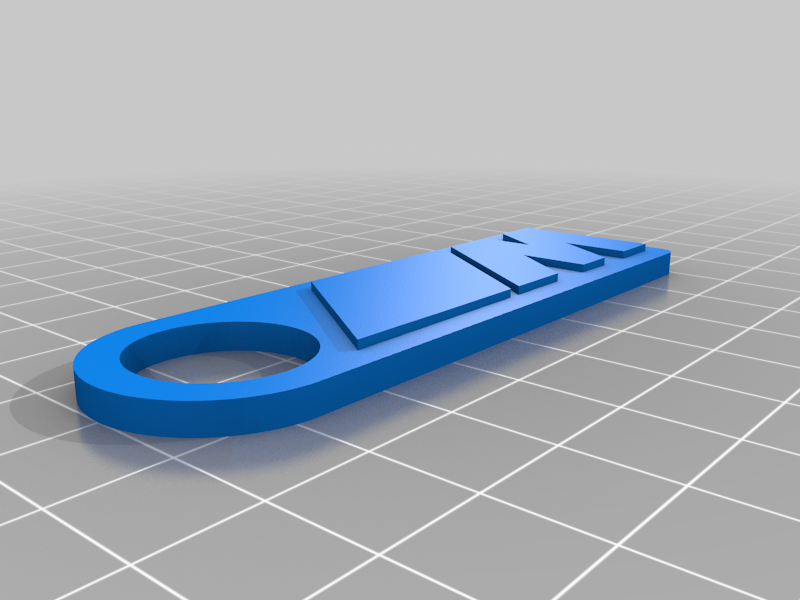 Miniatura 5 do modelo 3D BMW M KEYCHAIN!