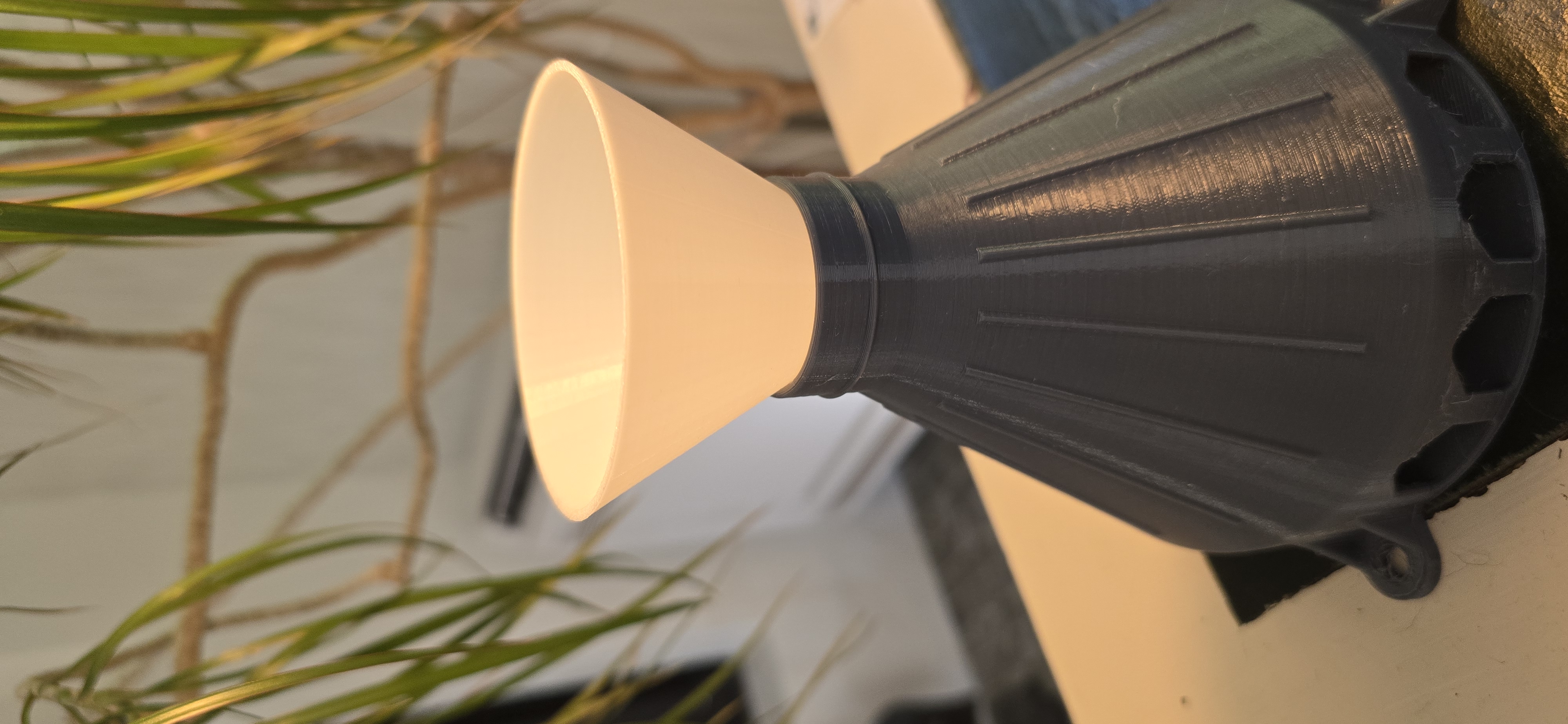 Slightly Under Engineered Funnel for Slightly Over Engineered Slug Trap