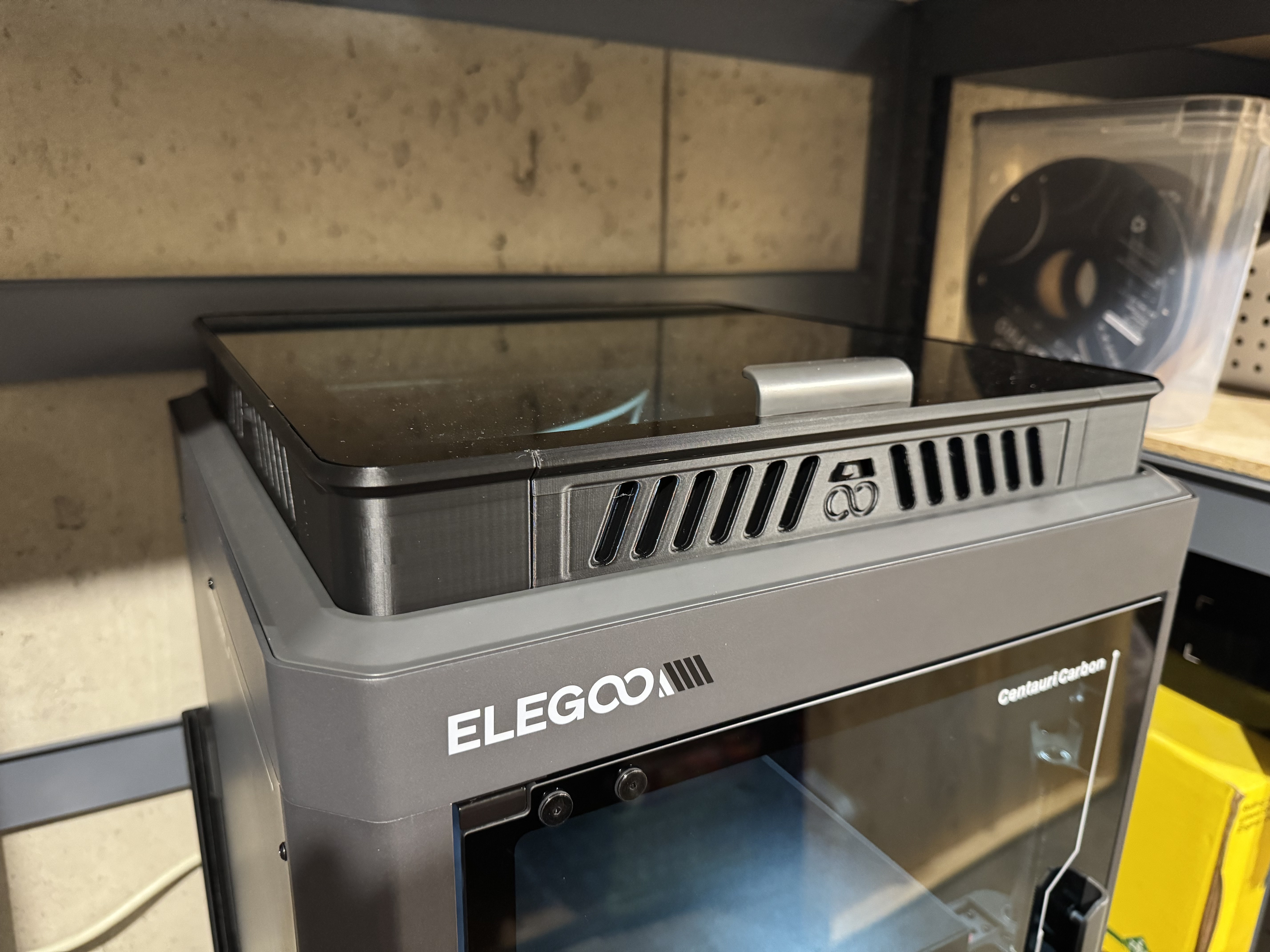 ELEGOO Centauri Carbon - Vented Riser - Smooth