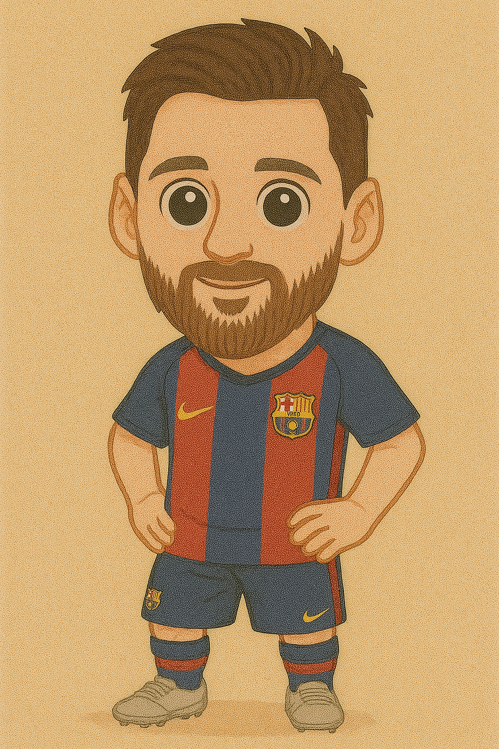 Cute FCB Player 10