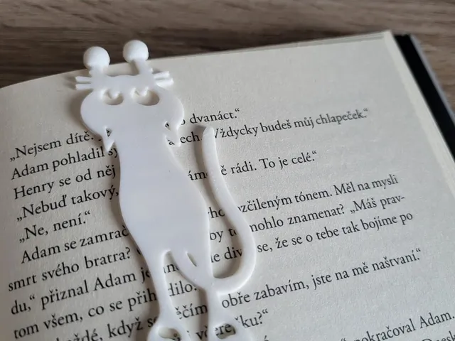 Cat  bookmark