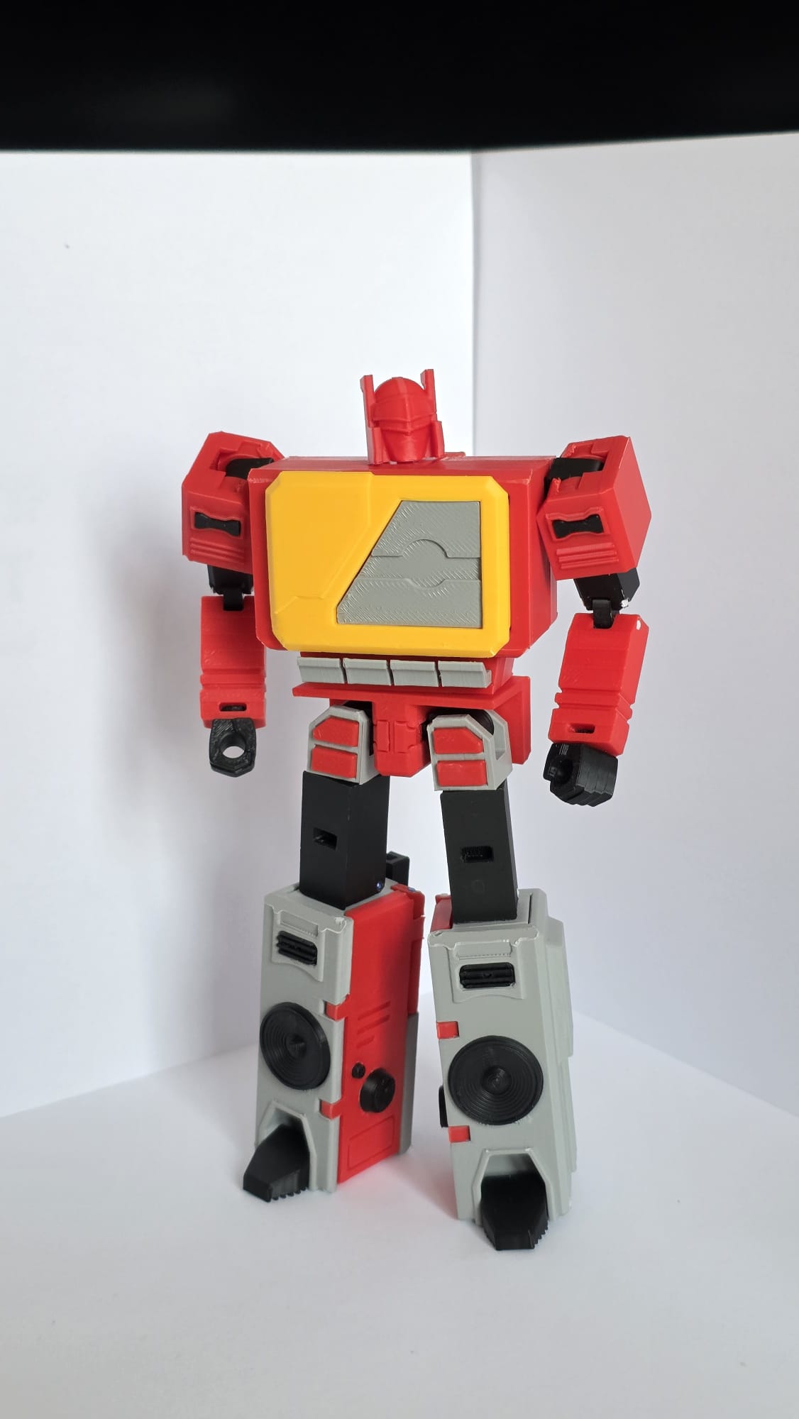 Transformers Blaster SS86 scale