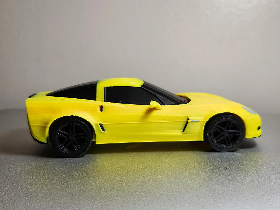 Chevrolet Corvette Z06 (C6) Kit Card (1:24 scale) — thumbnail 4
