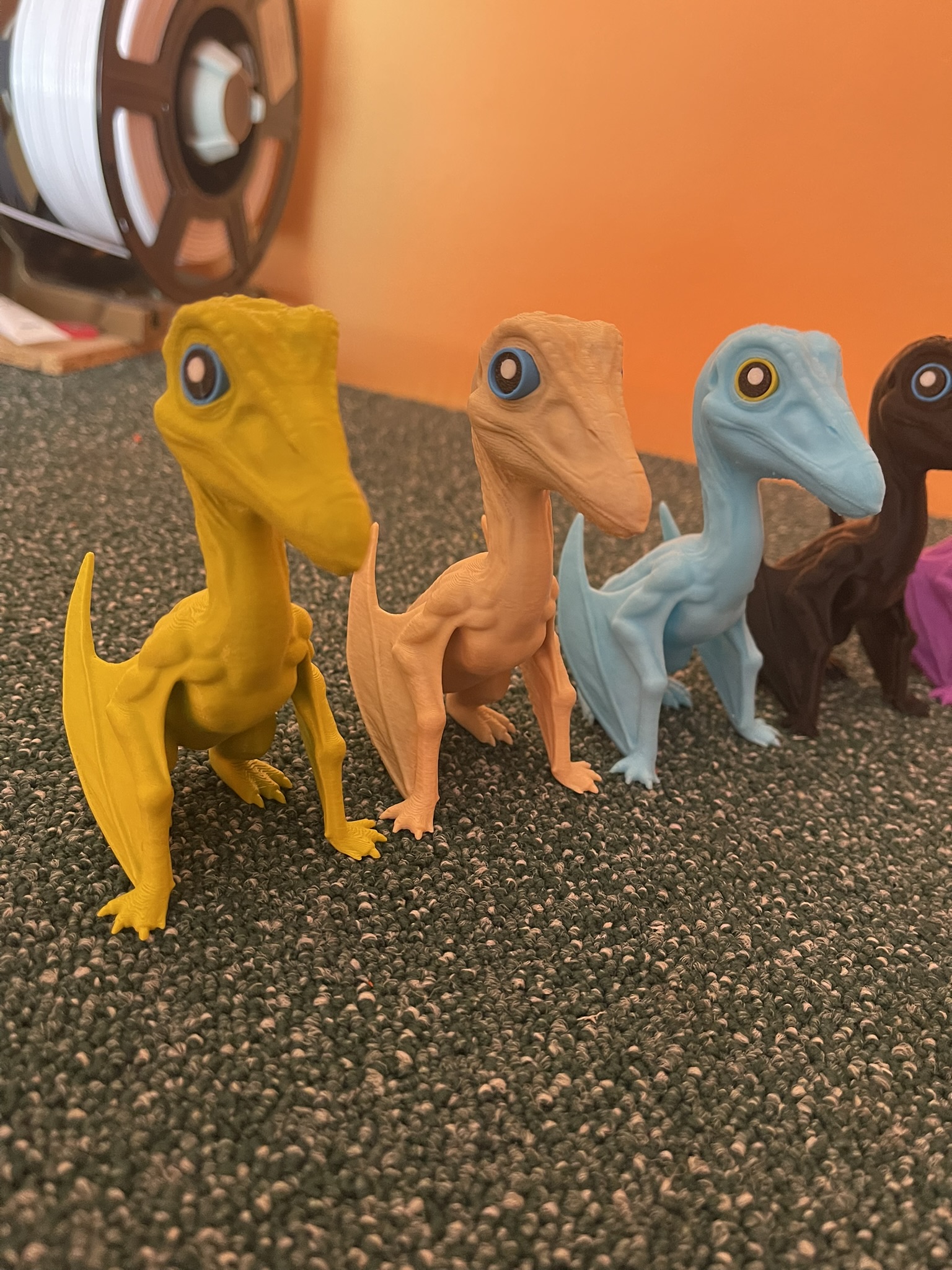 Skybolt: Cute Quetzalcoatlus – CARTOON EDITION (noAMS) 3D model by ideat0m