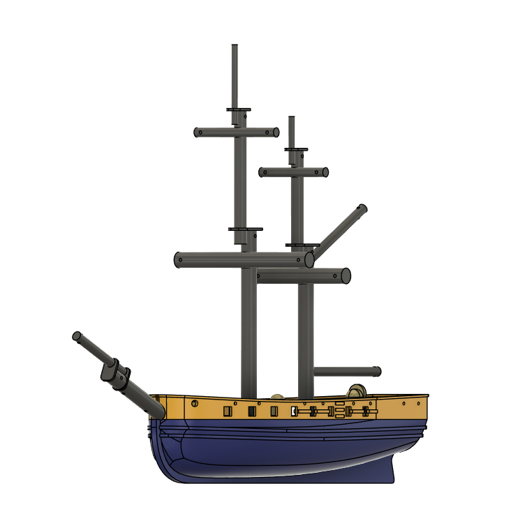 Sloop Sail Ship — miniatura 2