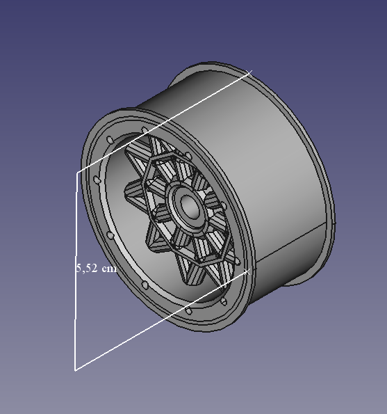 Rim for a Robotics tire!