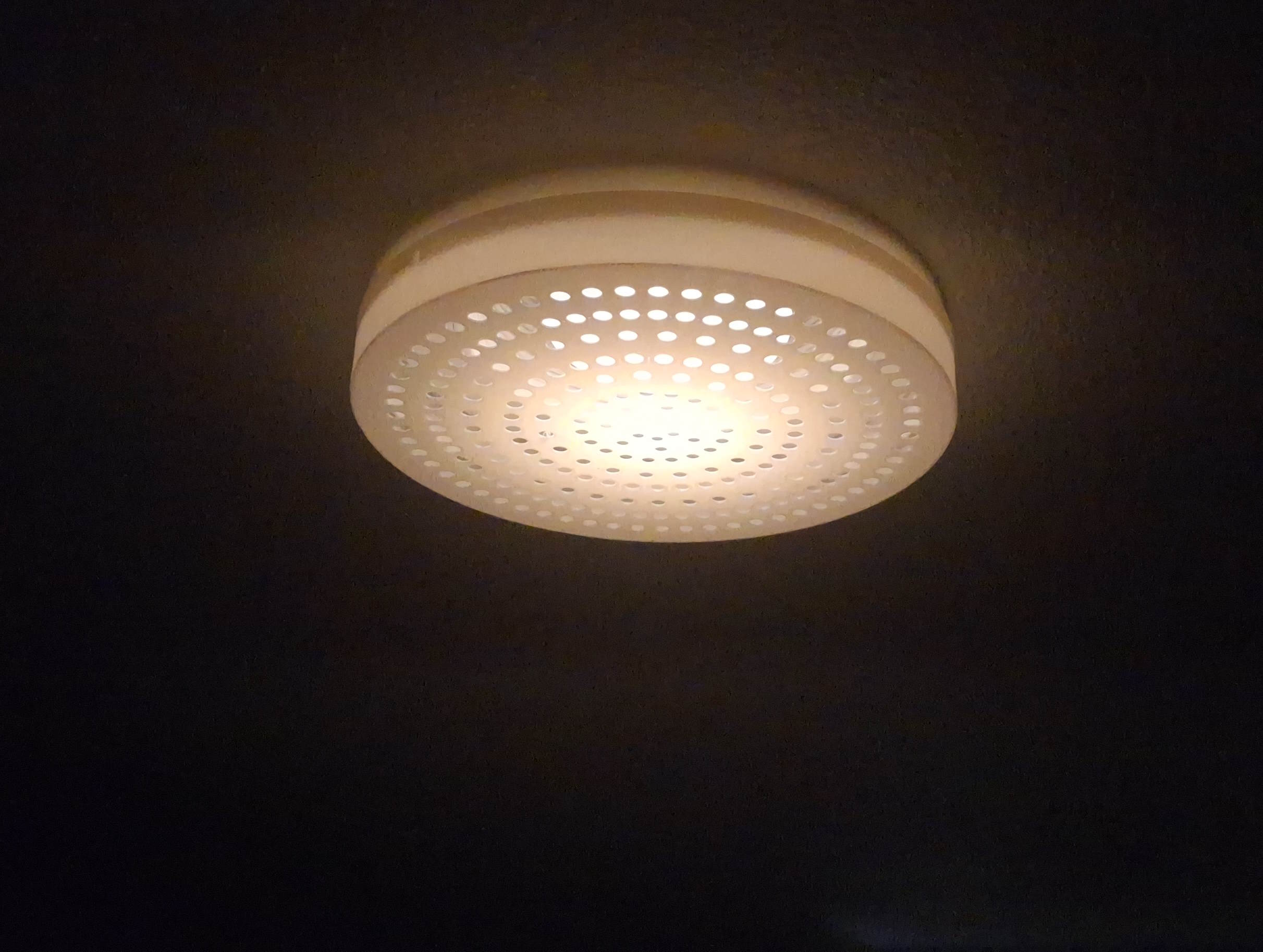 Recessed Ceiling lamp 2 part shade