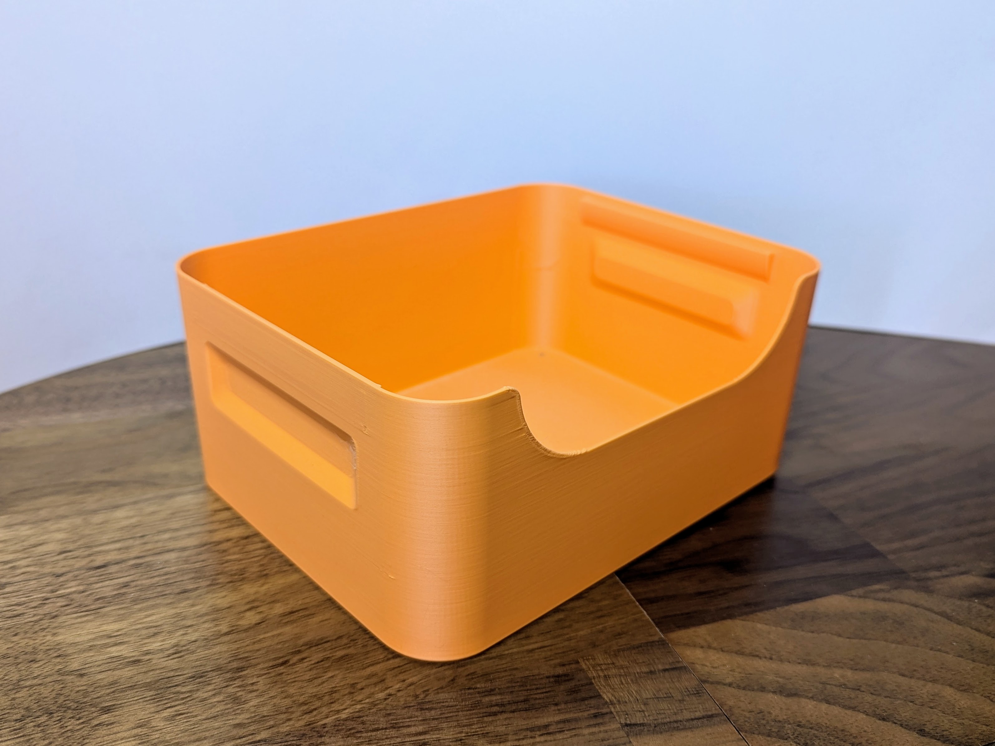 Miniatura 2 do modelo 3D Sturdy Stackable Storage Tray