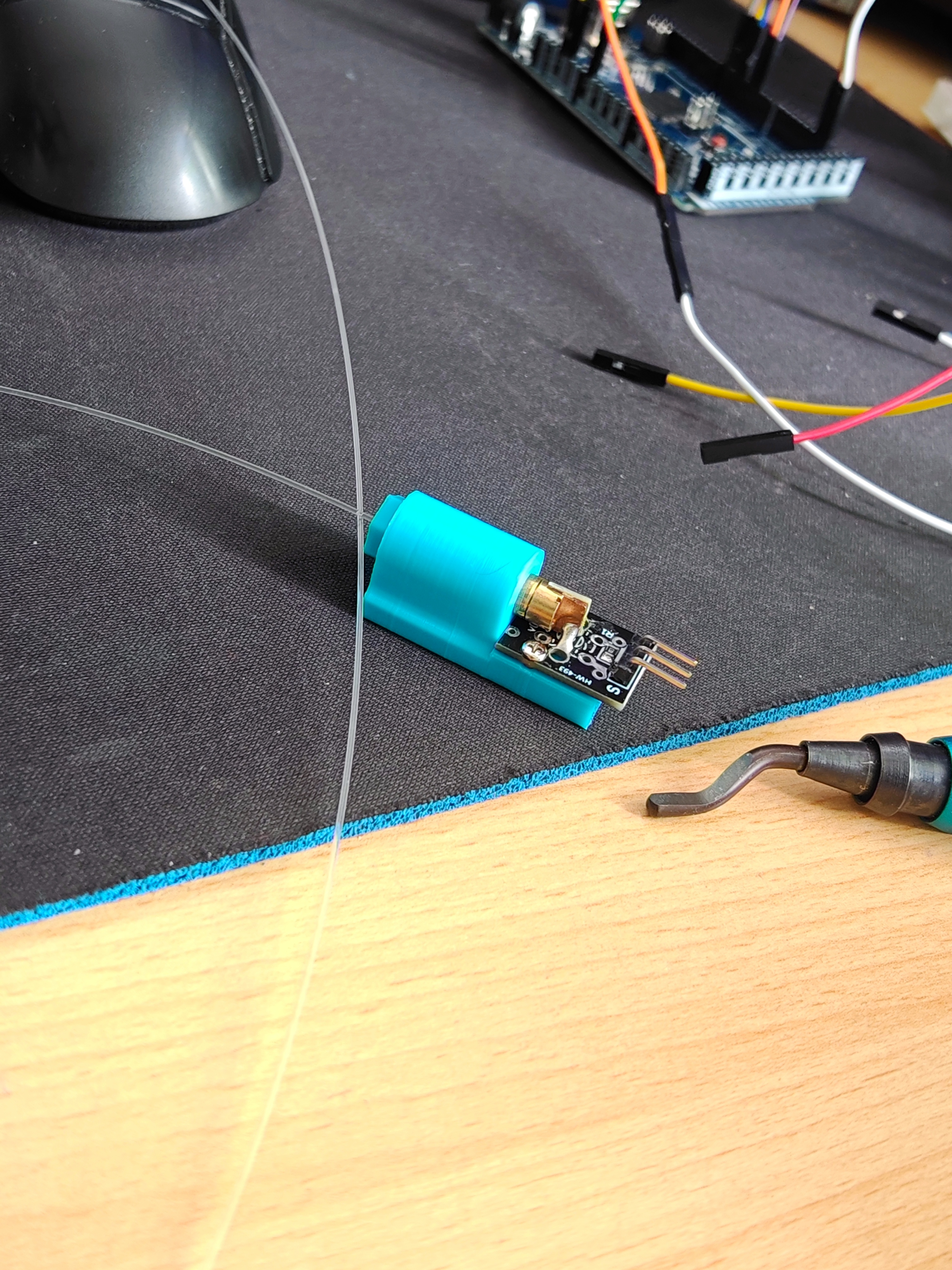 LDR Laser KY 008 Data Transmitter Arduino