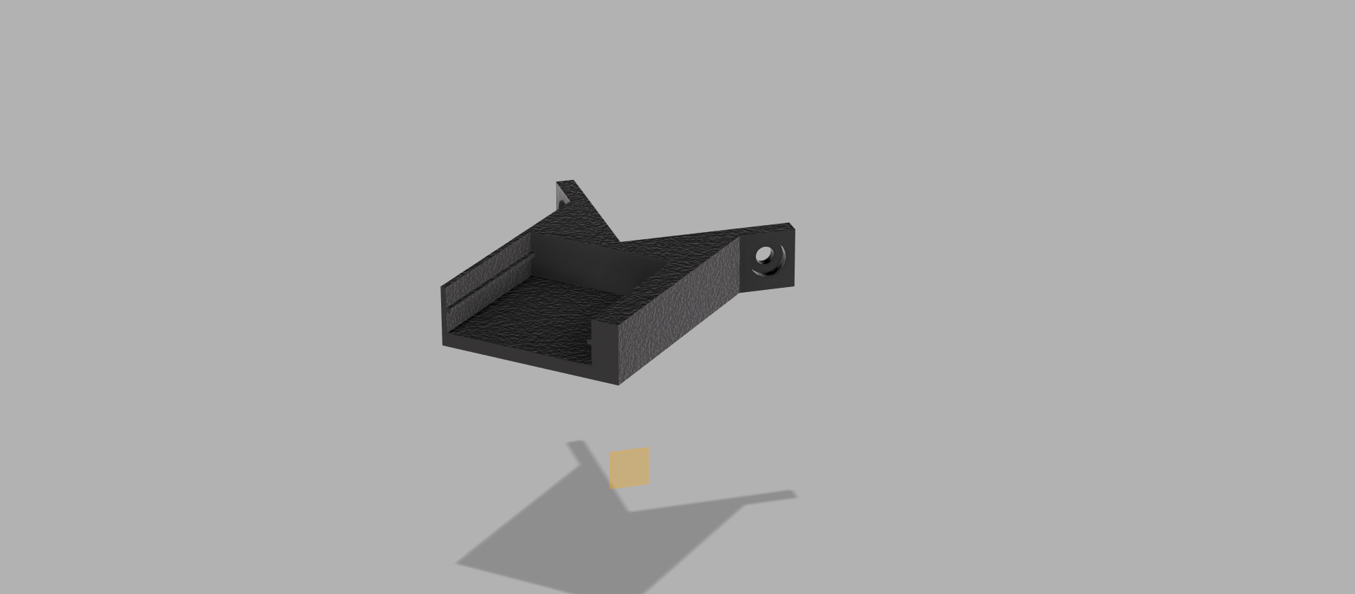 Creality Nebula Cam Mount for IKEA Lack enclosure 3D model thumbnail