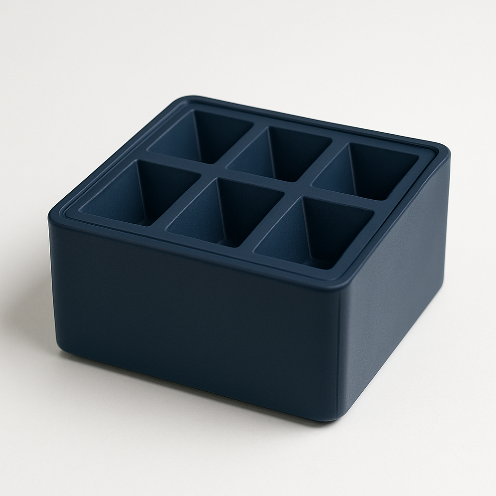 gridfinity 9v battery holder of 6