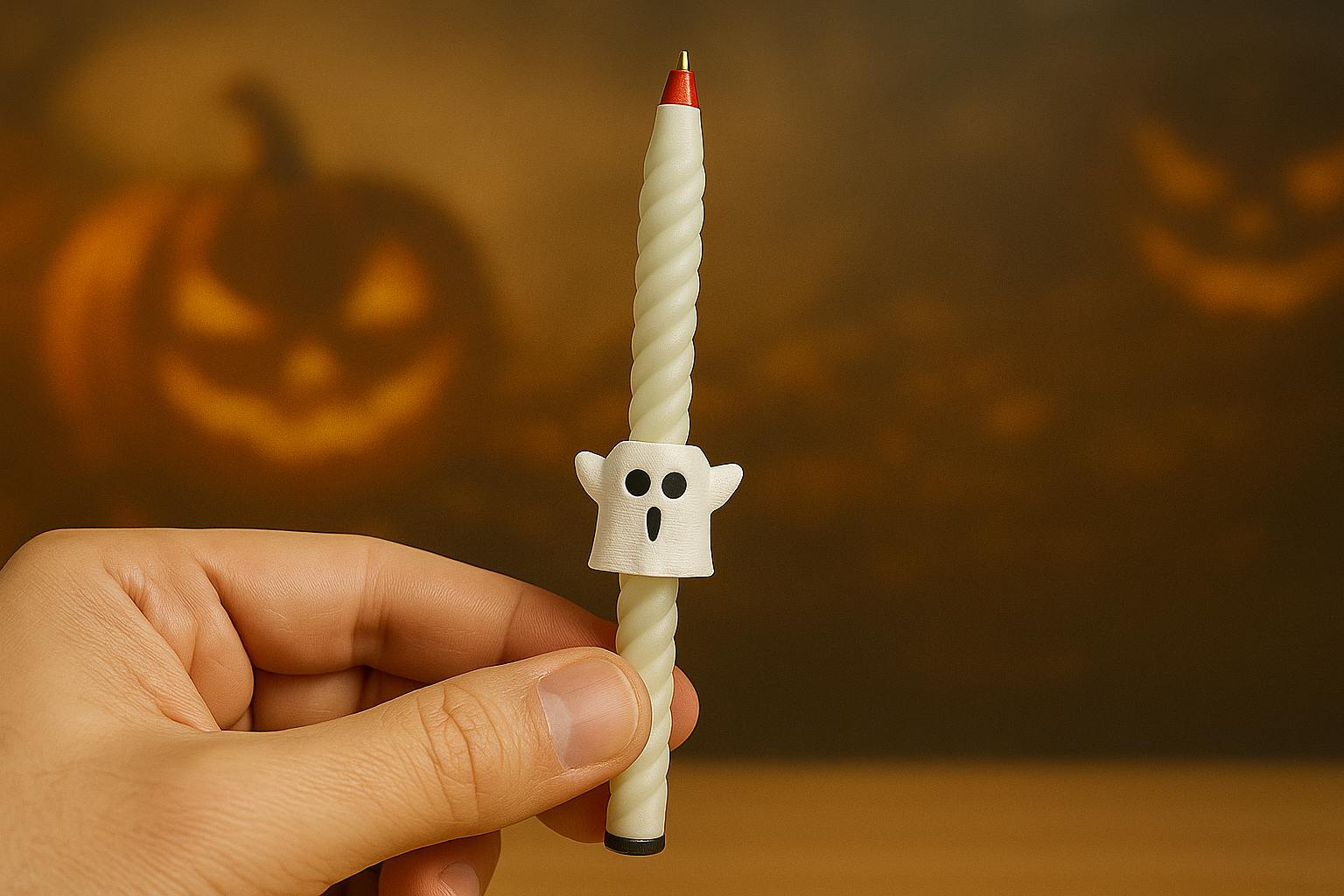 Halloween Fidget Spinner Pen – Ghost Edition