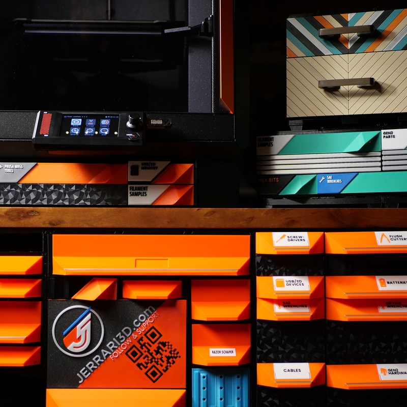 GEN2 Classic Filament Sample Drawer - 240-1W-05H by Jerrari | Download ...
