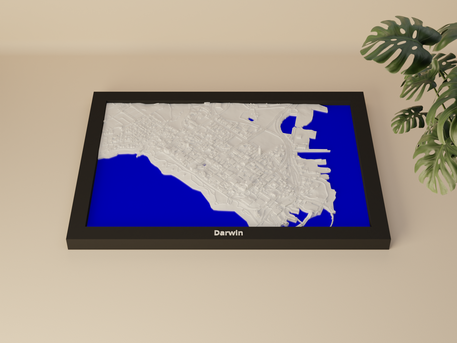Darwin, Australia - 3D Miniature