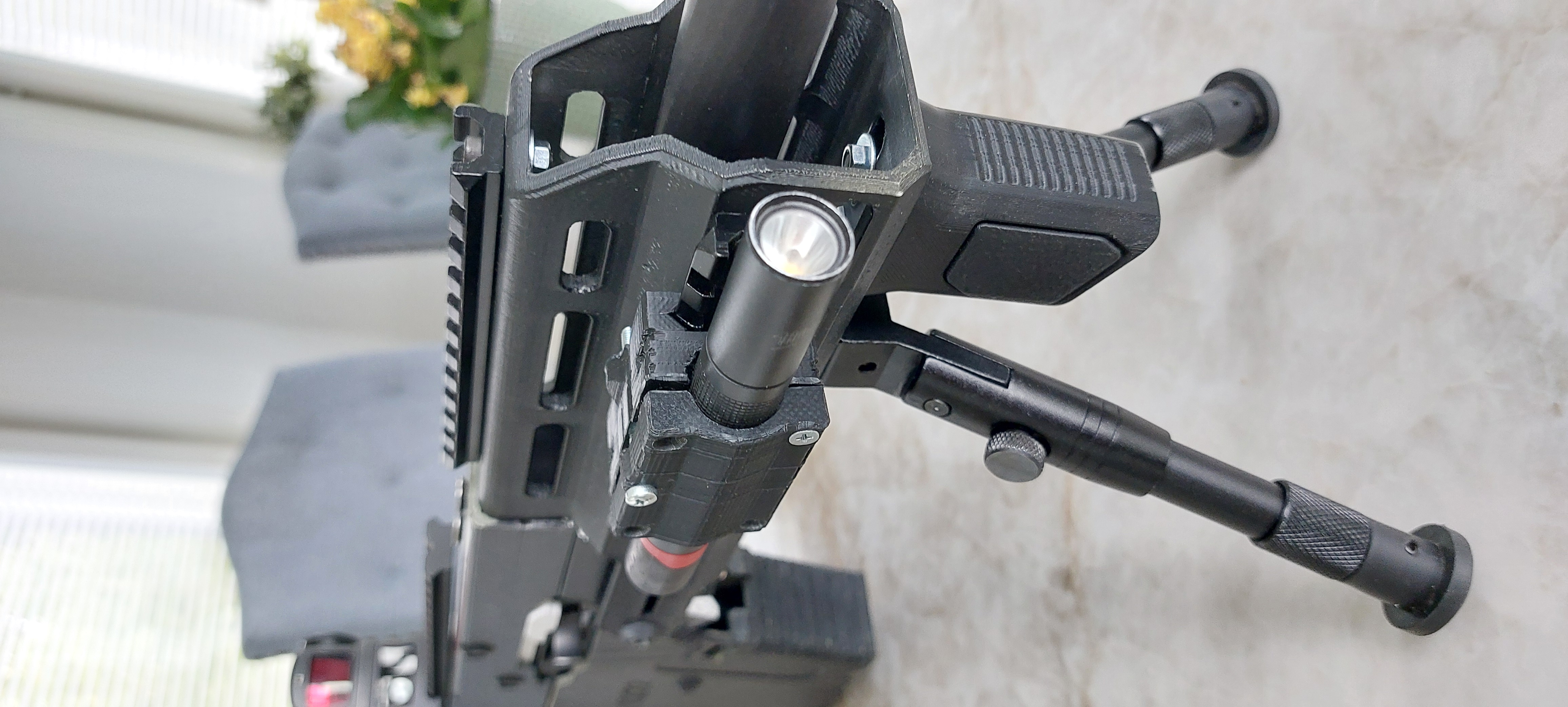 Picatinny mount for milwaukee IPL light