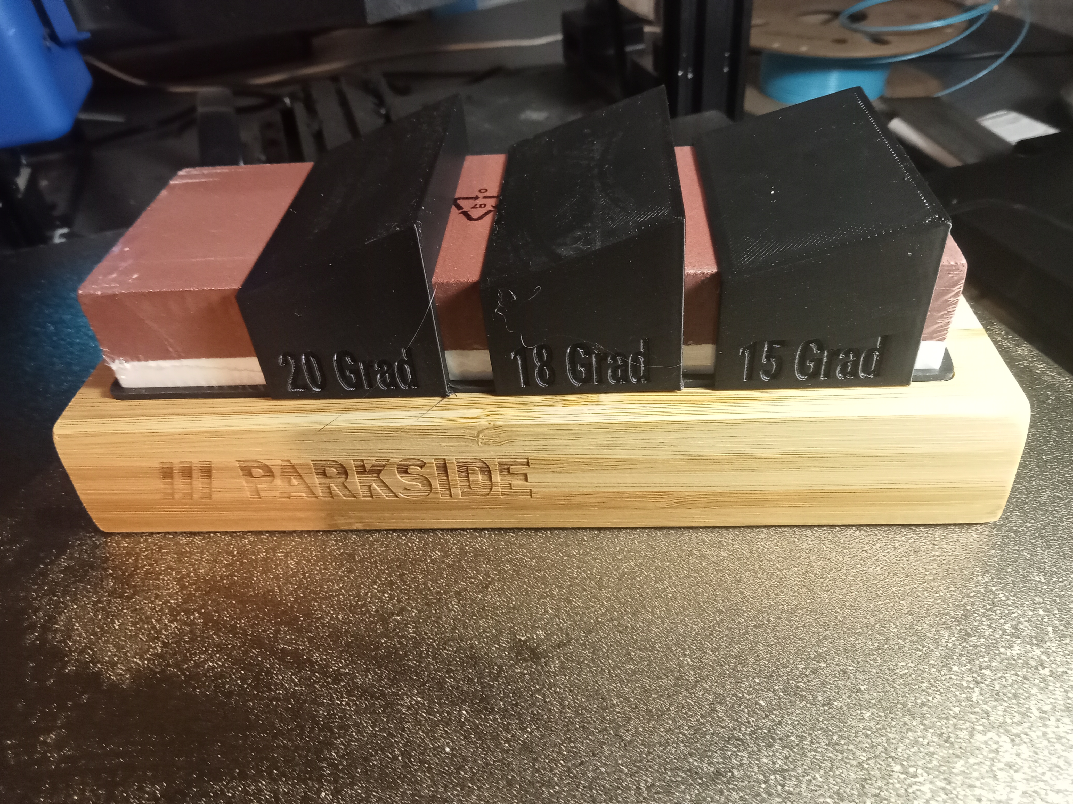 Knife sharpening guide / Schärfhilfe für Messer