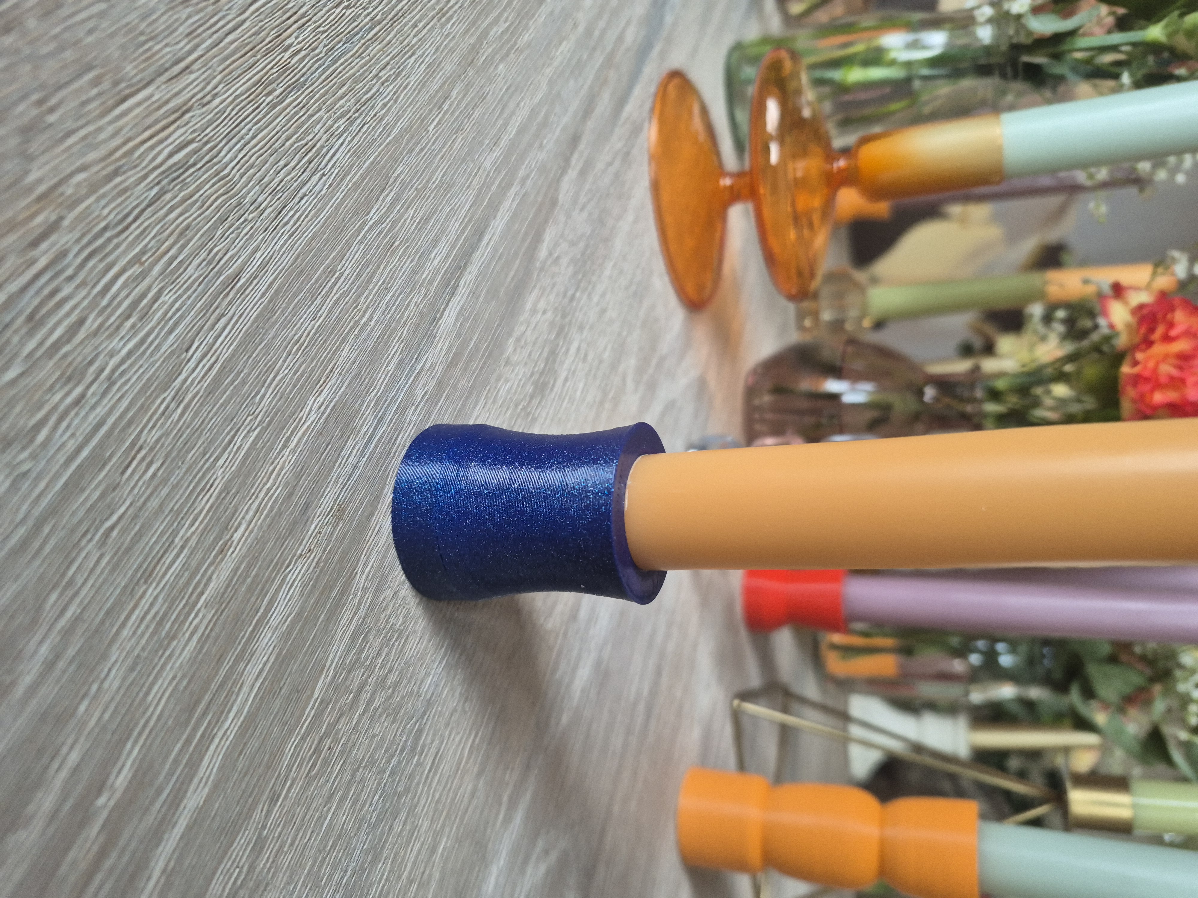 small candle holder 22 mm hole