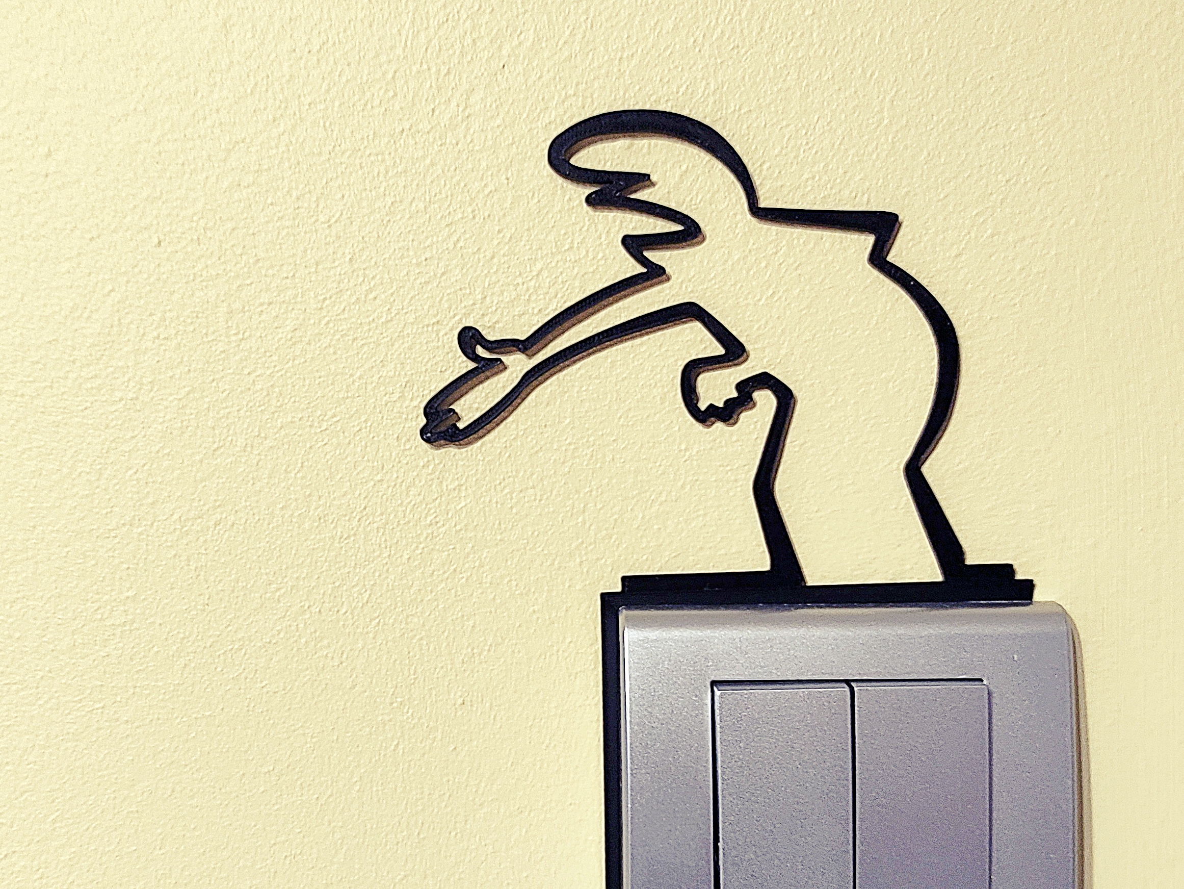 Funny Light Switch Gadget – Inspired by "La Linea Balum Balum" 115