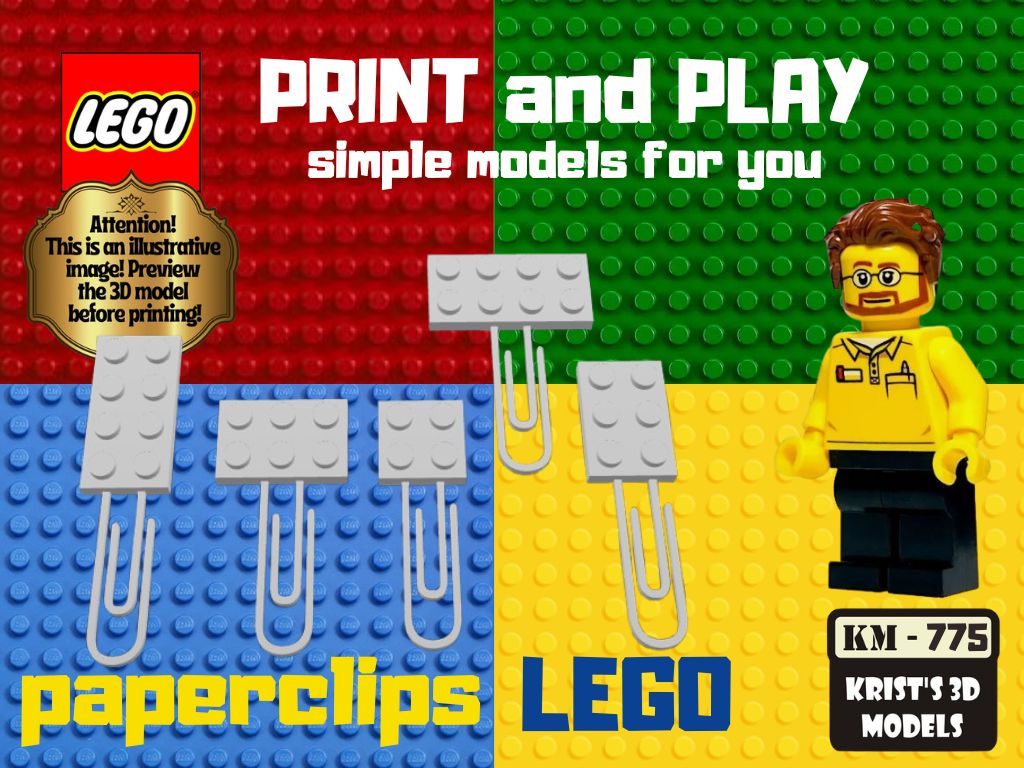paperclips lego